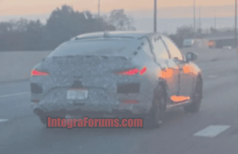Acura Integra Spied: 2023 Acura Integra Drops Heavy Suit Camouflage 2023 Acura Integra Spied 1