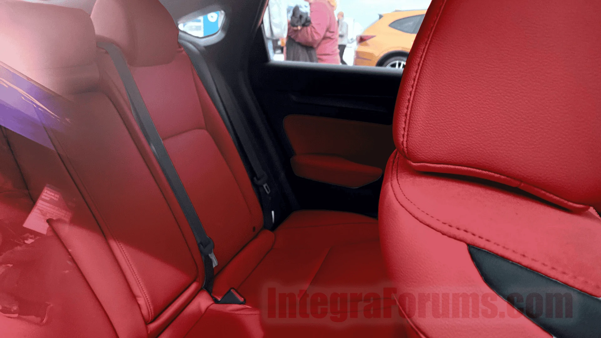 Acura Integra 2023 Integra Interior Imagined in Red int-red3