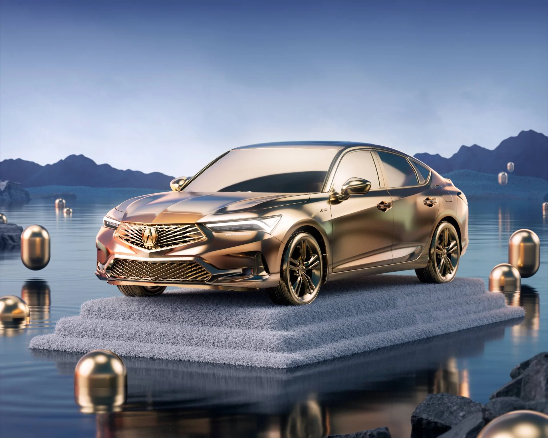 Acura Integra Acura Launches Integra NFT Virtual Showroom in the Metaverse Integra Base NFT