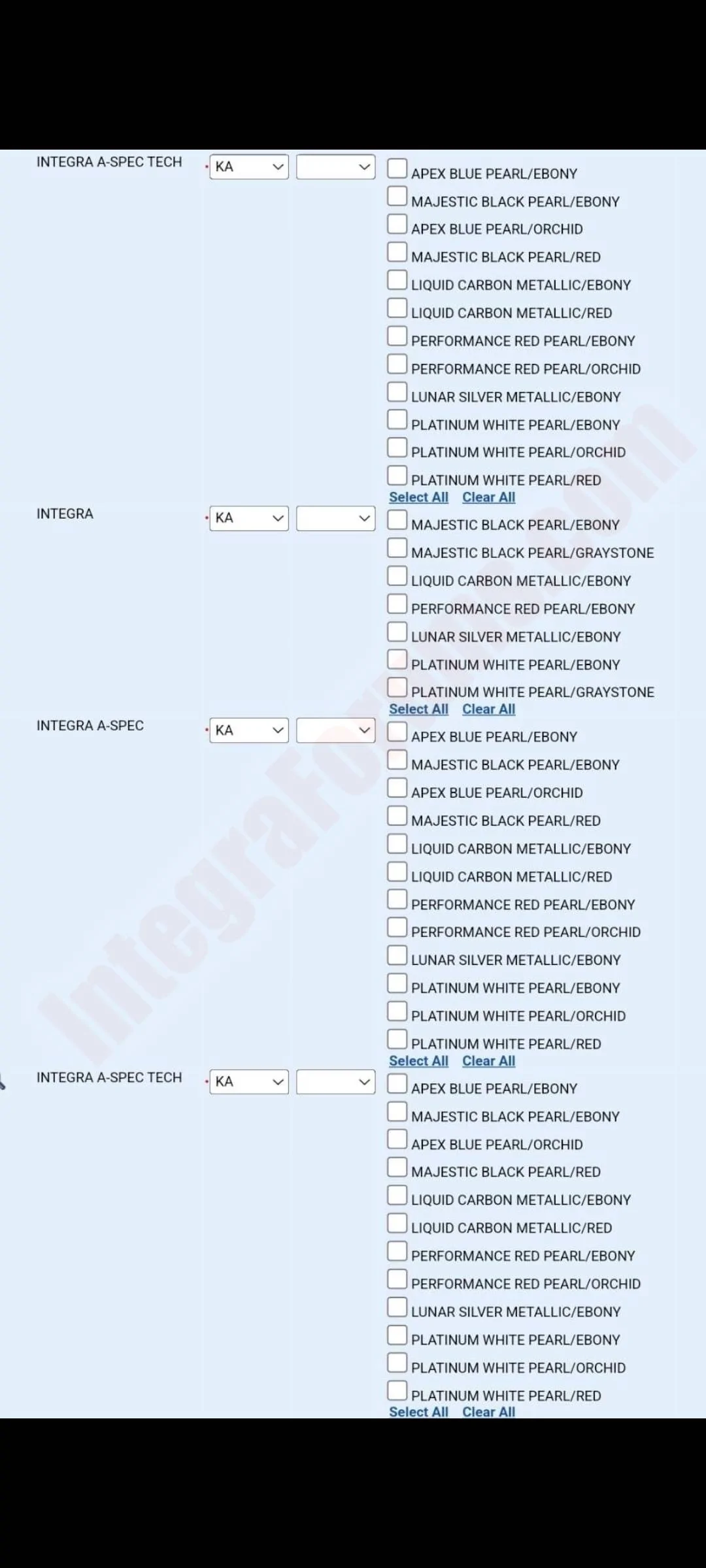 Acura Integra What Color Option For Integra Did You Reserve? Screenshot_20220313-111542_Gallery