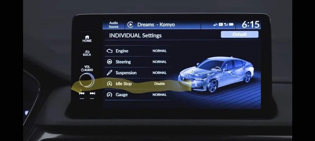 Acura Integra Idle Stop Disable Screenshot_20220315-150142_Gallery