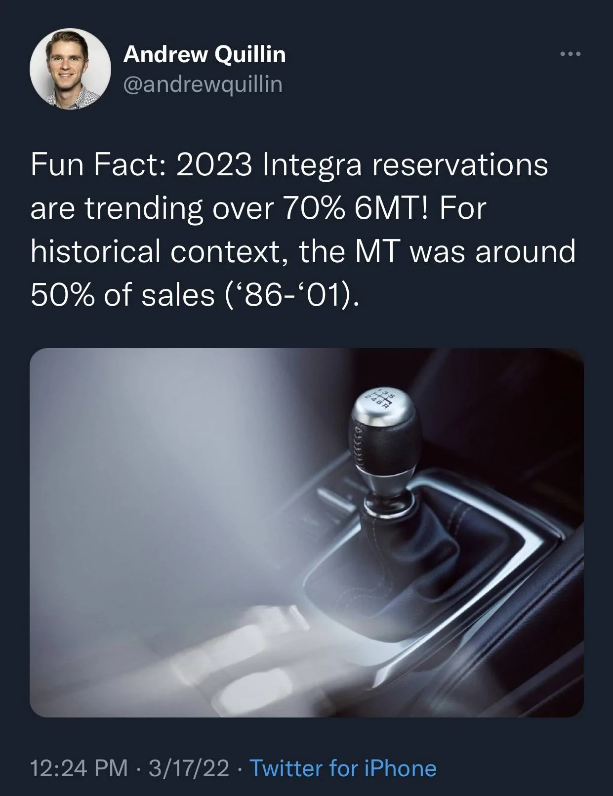 Acura Integra 2023 Acura Integra Revealed + Full Specs + NFT Limited Edition - Reservations Open Today (3/10)! 881137BB-B731-4357-8FEB-6717AF57C413