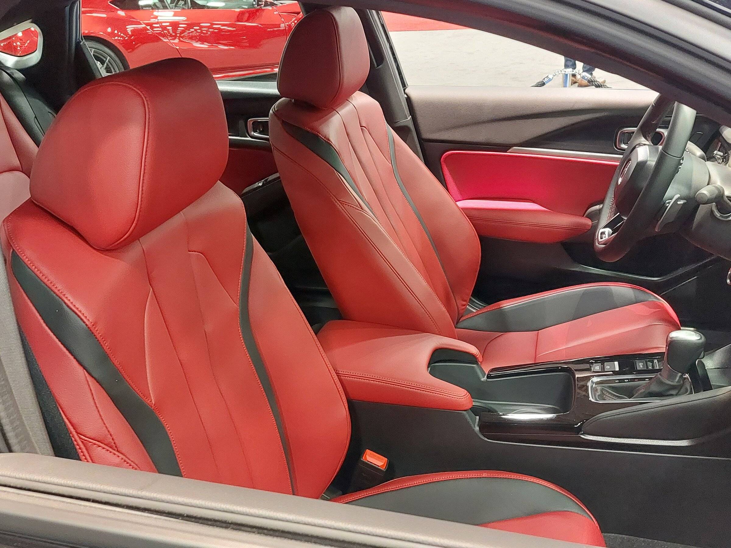 Acura Integra [Photos Added!] Integras displayed @ North Texas Auto Show (3/17 - 3/20). Majestic Black, Liquid Carbon & Red Interiors. A-Spec Tech 20220317_103036