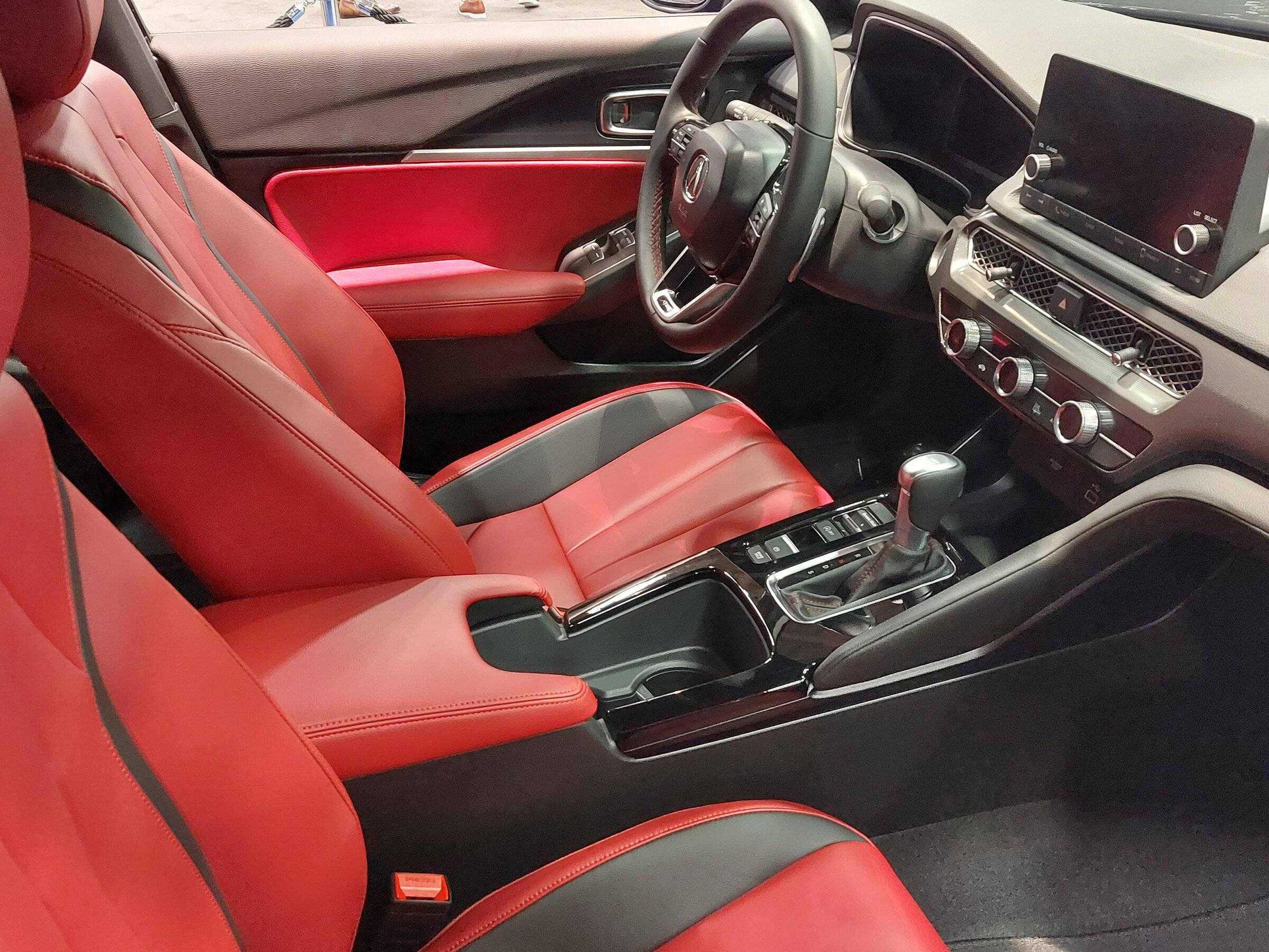Acura Integra [Photos Added!] Integras displayed @ North Texas Auto Show (3/17 - 3/20). Majestic Black, Liquid Carbon & Red Interiors. A-Spec Tech 20220317_103047