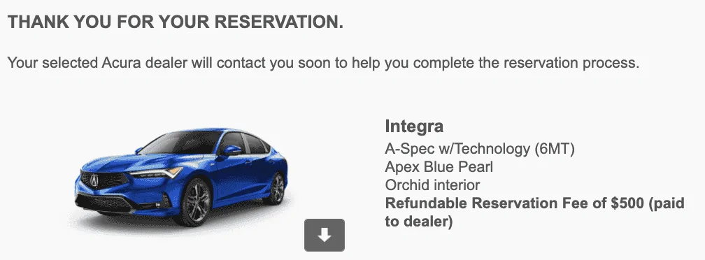 Acura Integra Apex Blue/Orchid Survey Screen Shot 2022-03-22 at 8.41.49 PM