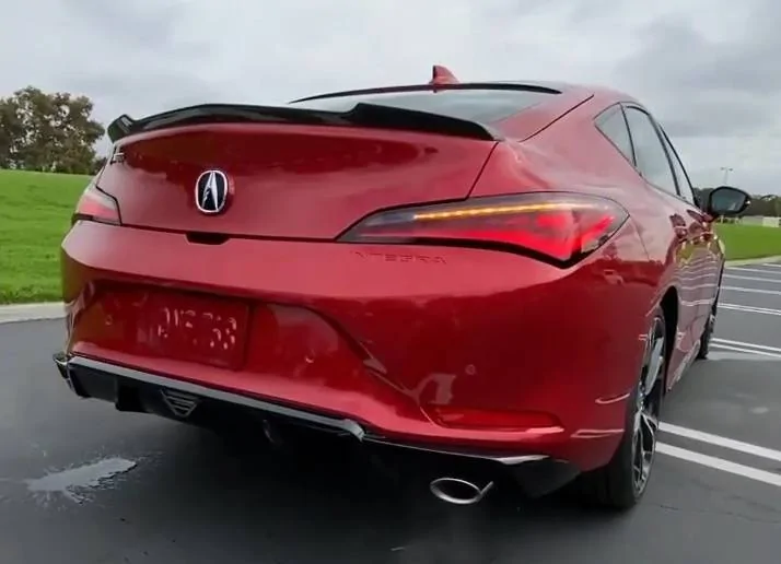 Acura Integra 2023 Integra Exhaust Rev Sounds [First Look @ Performance Red Pearl Integra] Untitled-2
