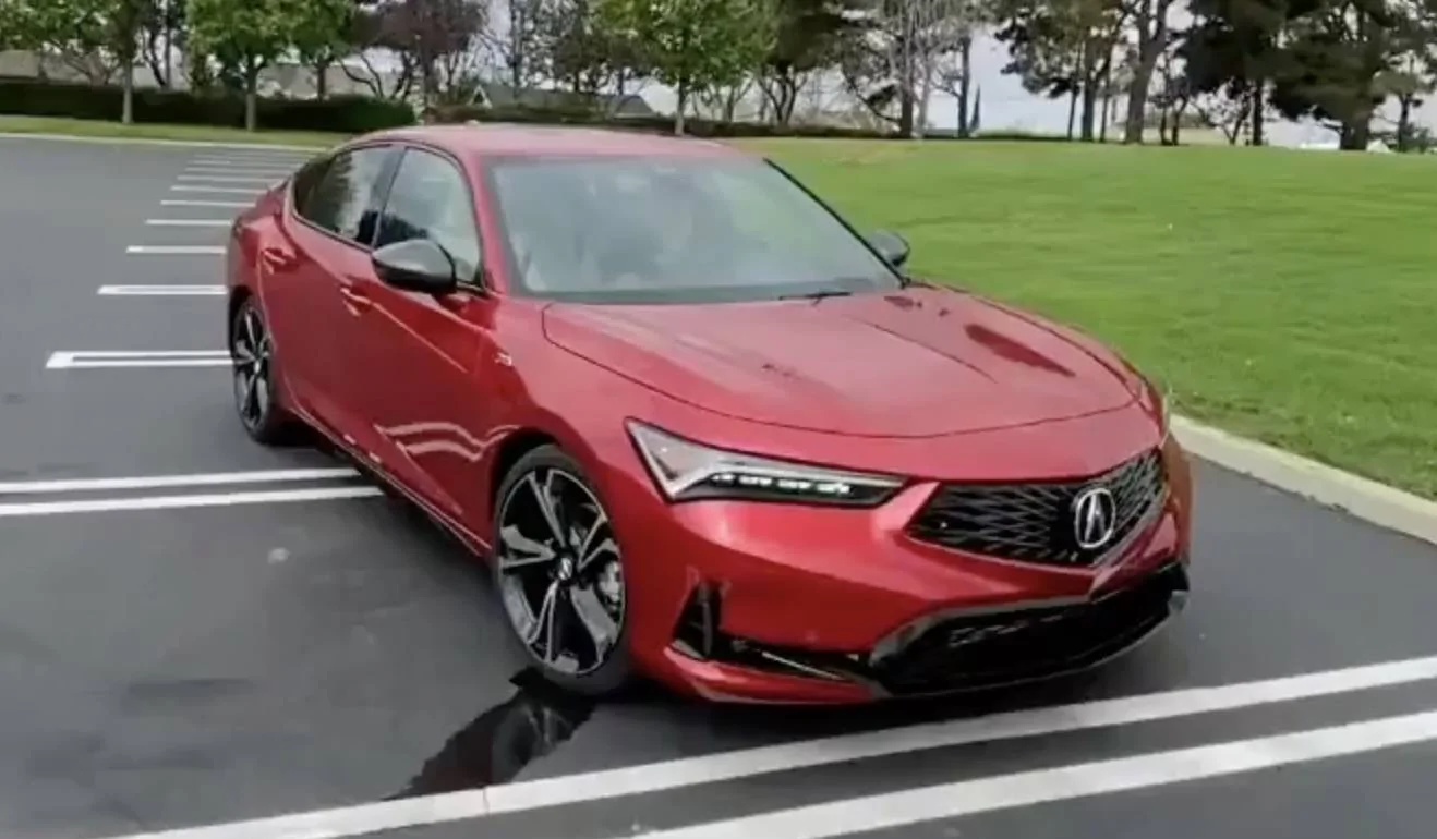 Acura Integra 2023 Integra Exhaust Rev Sounds [First Look @ Performance Red Pearl Integra] Performance Red Pearl Integra 2023 2