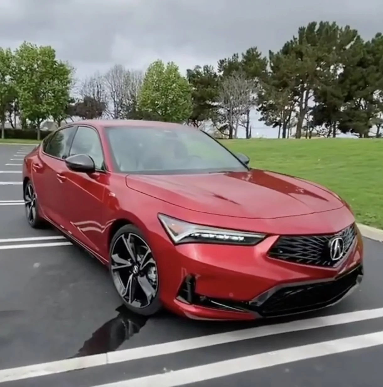 Acura Integra 2023 Integra Exhaust Rev Sounds [First Look @ Performance Red Pearl Integra] Performance Red Pearl Integra 2023 1