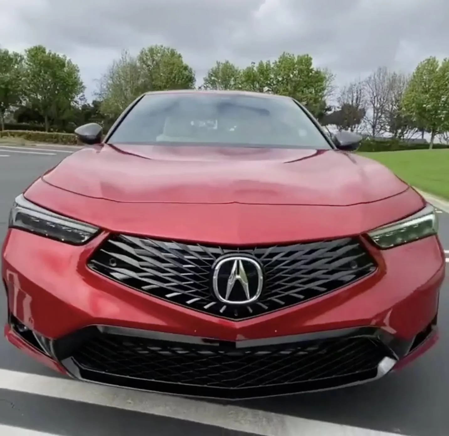 Acura Integra 2023 Integra Exhaust Rev Sounds [First Look @ Performance Red Pearl Integra] Performance Red Pearl Integra 2023 9