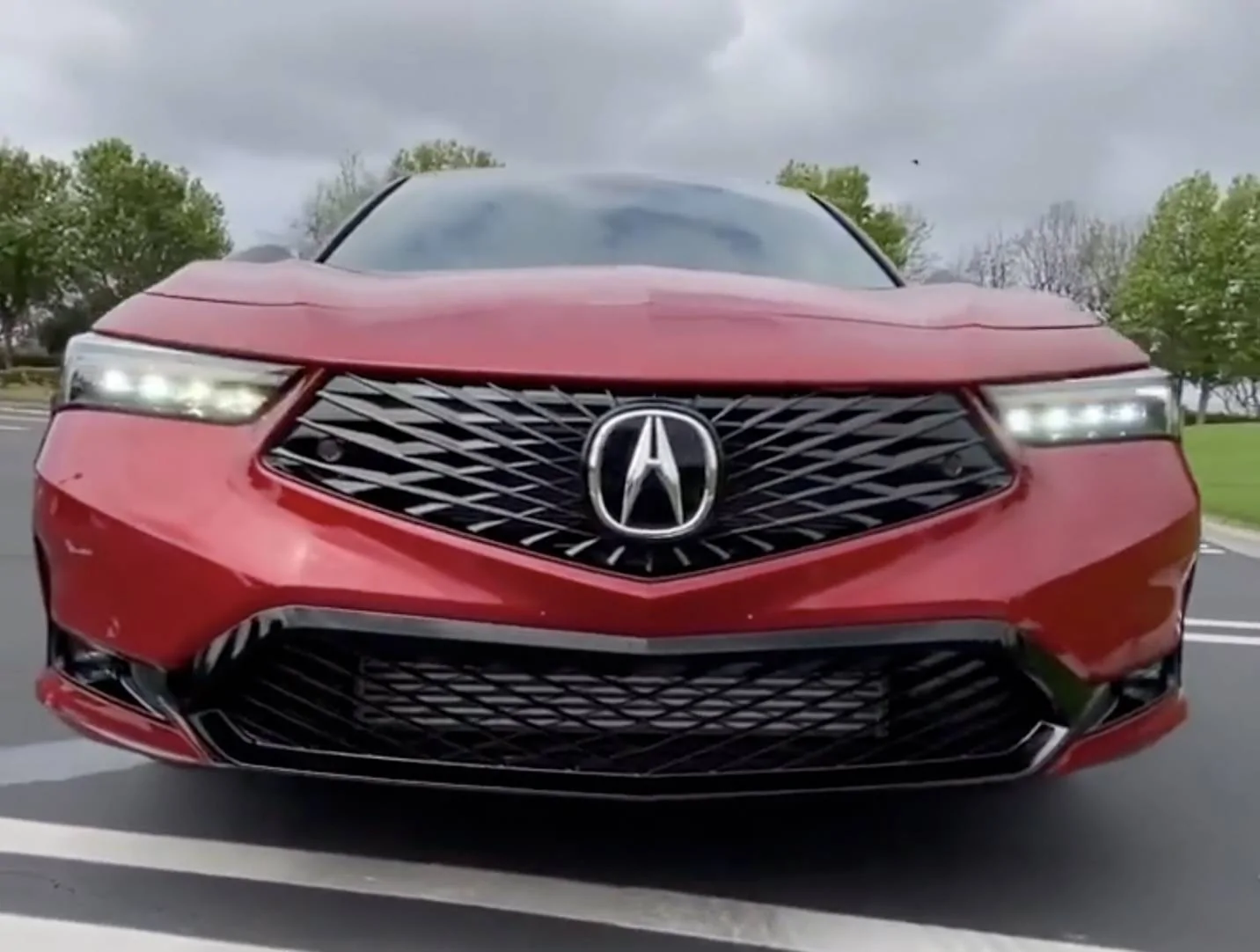 Acura Integra 2023 Integra Exhaust Rev Sounds [First Look @ Performance Red Pearl Integra] Performance Red Pearl Integra 2023 8