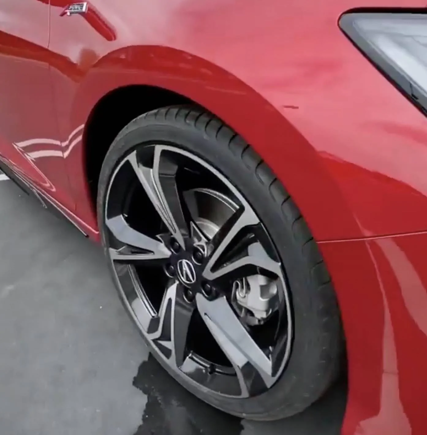 Acura Integra 2023 Integra Exhaust Rev Sounds [First Look @ Performance Red Pearl Integra] Performance Red Pearl Integra 2023 7