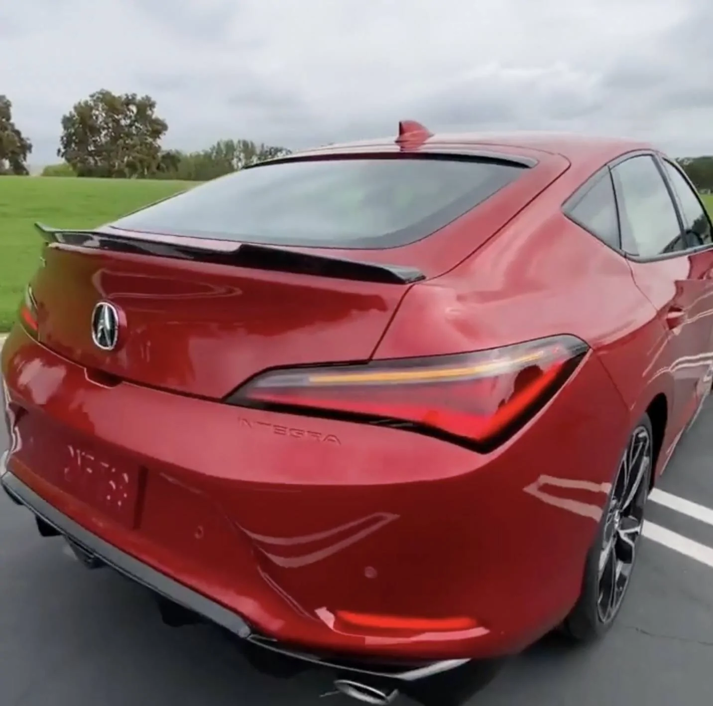 Acura Integra 2023 Integra Exhaust Rev Sounds [First Look @ Performance Red Pearl Integra] Performance Red Pearl Integra 2023 5