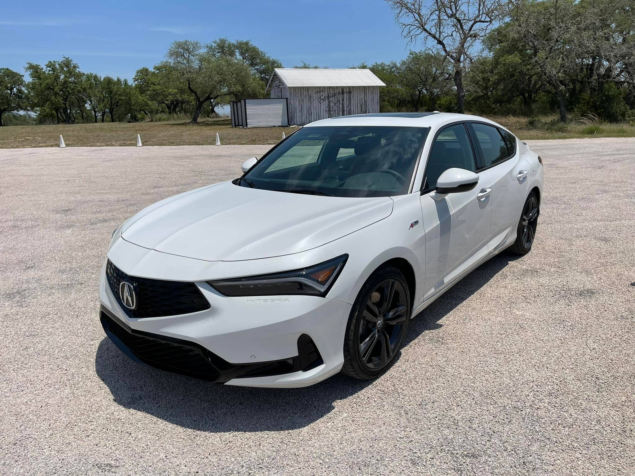 Acura Integra Official PLATINUM WHITE Integra Club & Photos Platinum White 2023 Integra A-Spec 1