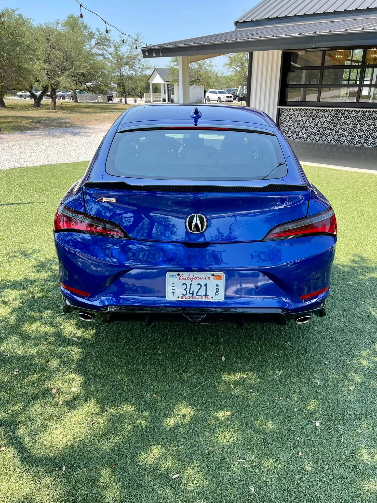 Acura Integra Official APEX BLUE PEARL Integra Club & Photos Apex Blue Pearl 2023 Integra A-Spec 1