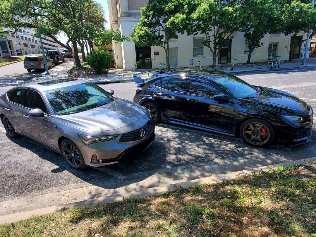 Acura Integra Official LIQUID CARBON Integra Club & Photos Liquid Carbon 2023 Acura Integra Aspec red interior 6