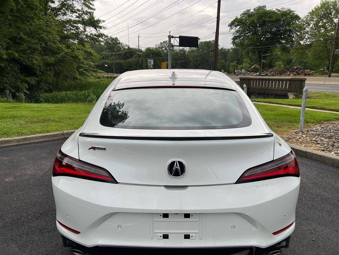 Acura Integra Official PLATINUM WHITE Integra Club & Photos Platinum White 2023 Acura Integra A-Spec Red Interior 3