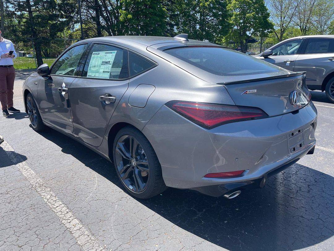 Acura Integra Official LIQUID CARBON Integra Club & Photos Sonice Gray Pearl 2023 Integra A-Spec Red Interior 3