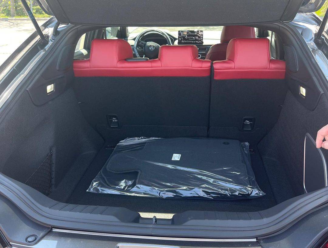 Acura Integra Official LIQUID CARBON Integra Club & Photos Sonice Gray Pearl 2023 Integra A-Spec Red Interior 8