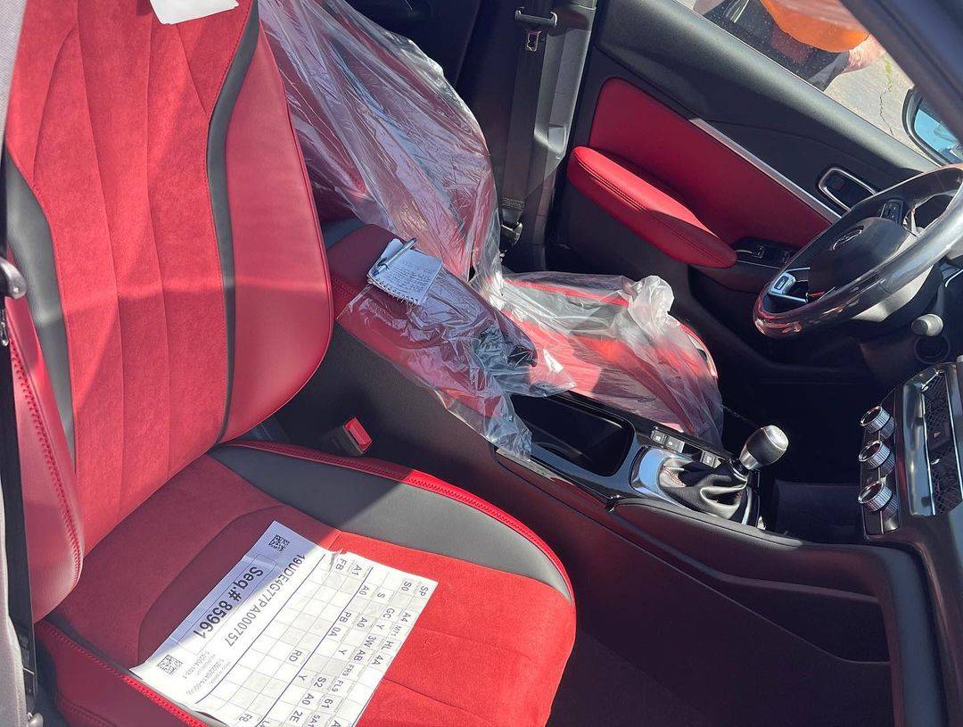 Acura Integra Official LIQUID CARBON Integra Club & Photos Sonice Gray Pearl 2023 Integra A-Spec Red Interior 7