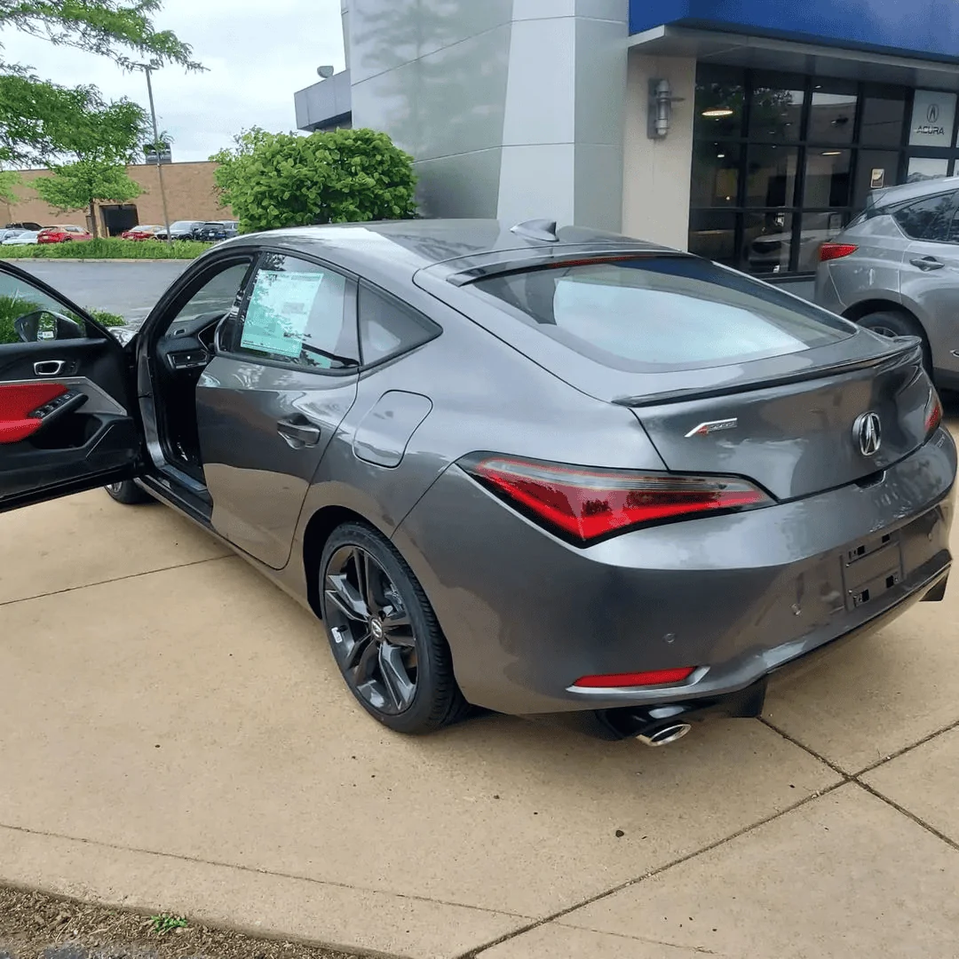Acura Integra Official LIQUID CARBON Integra Club & Photos Sonice Gray Pearl 2023 Integra A-Spec Red Interior 4
