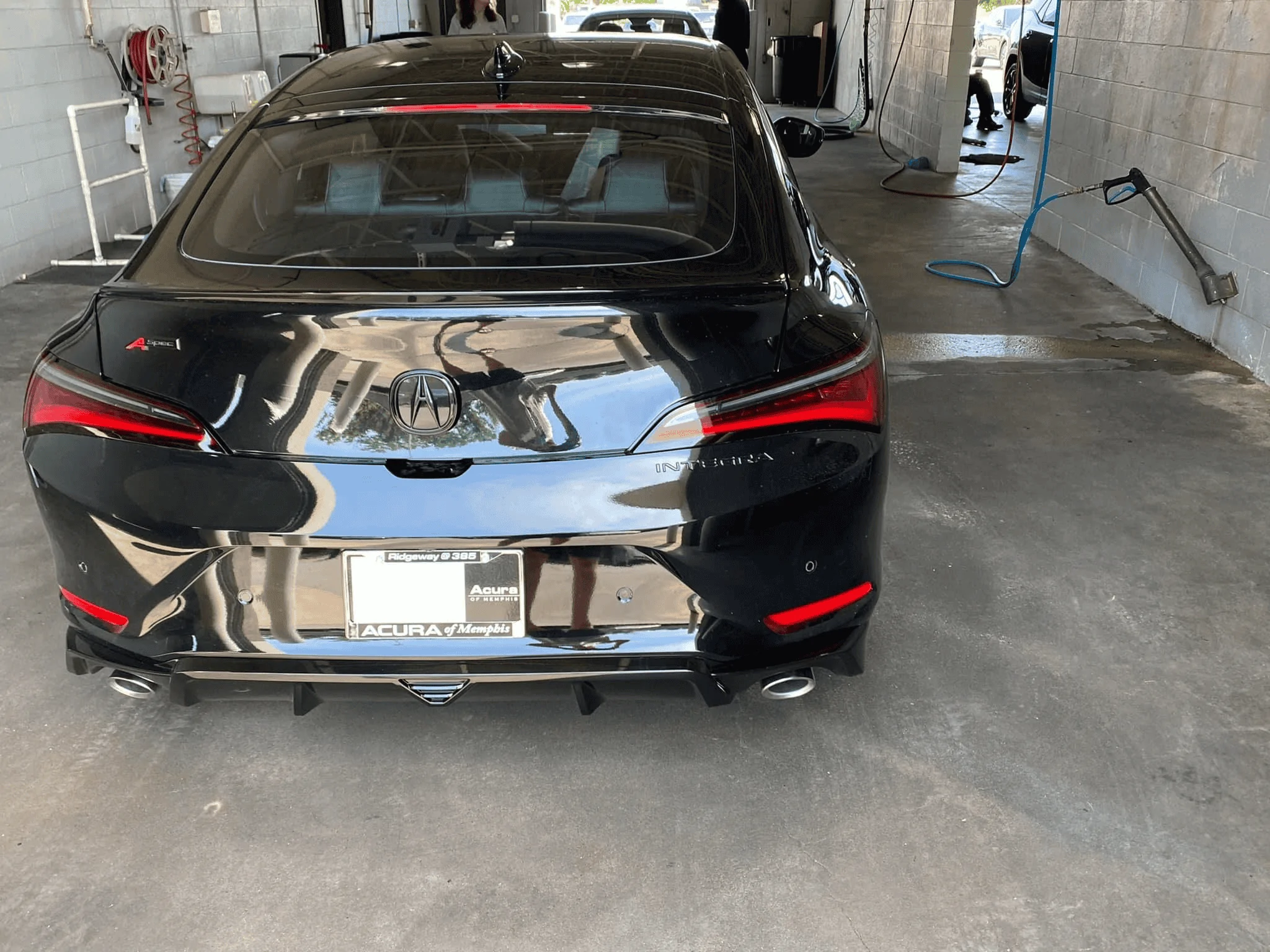 Acura Integra Majestic Black 2023 Integra w/ blacked out badges and black 19” wheels 1653858457251