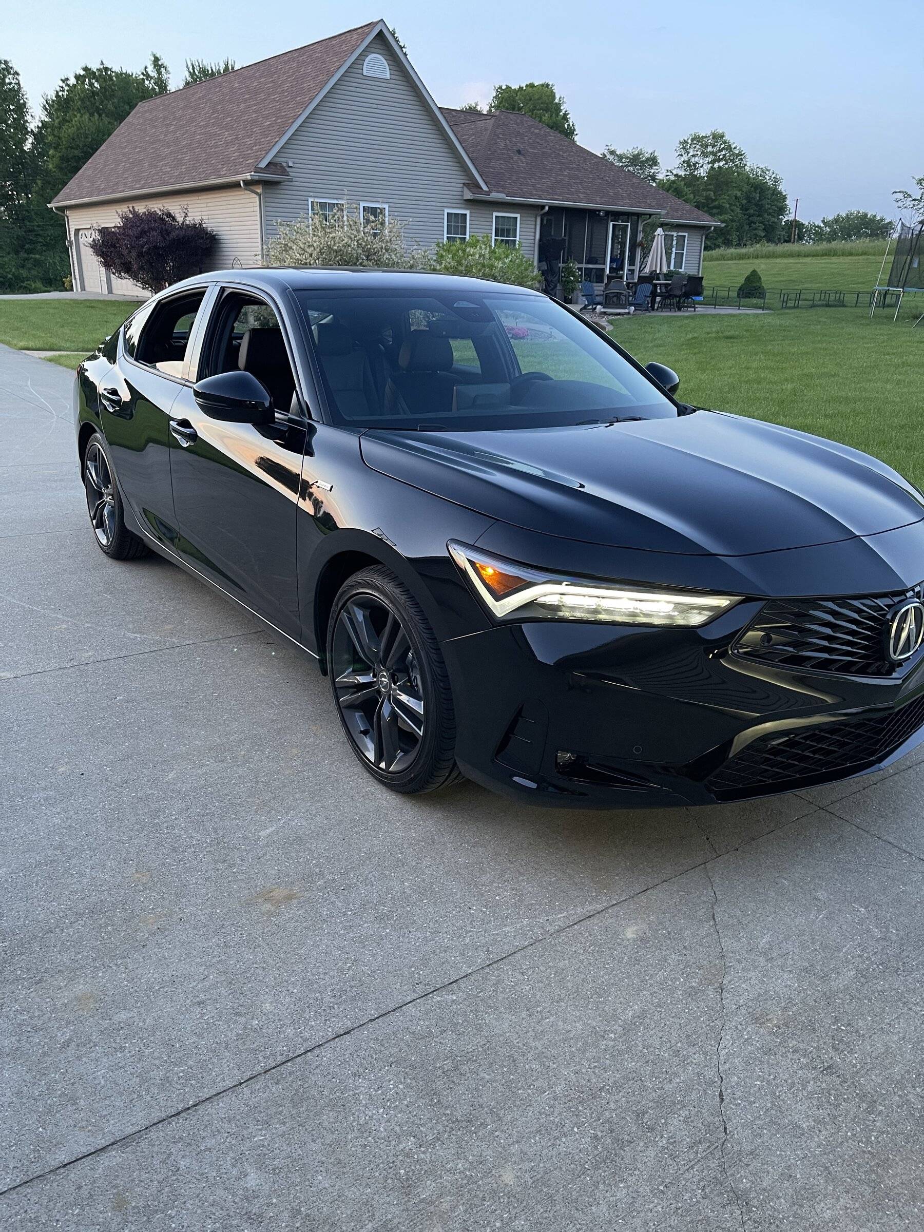 Acura Integra She's home! Delivery of Majestic Black Integra A-Spec 6A3B5B33-C3B4-4AA7-AB88-A66AE696E293