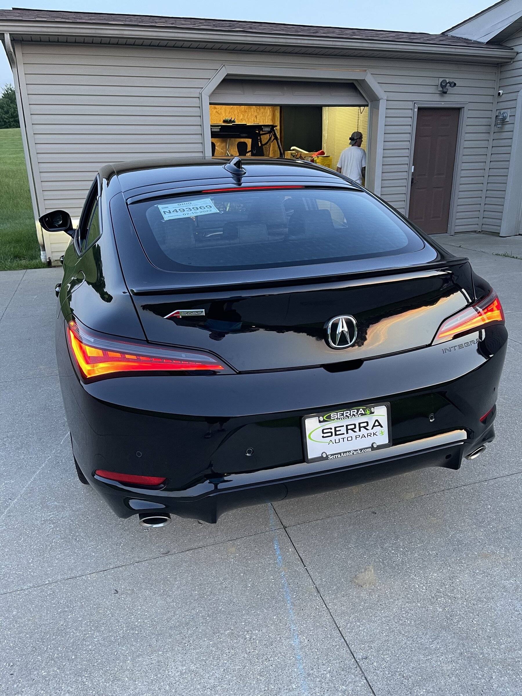 Acura Integra She's home! Delivery of Majestic Black Integra A-Spec 27CA7189-080F-4AB7-876A-665E91FCE669