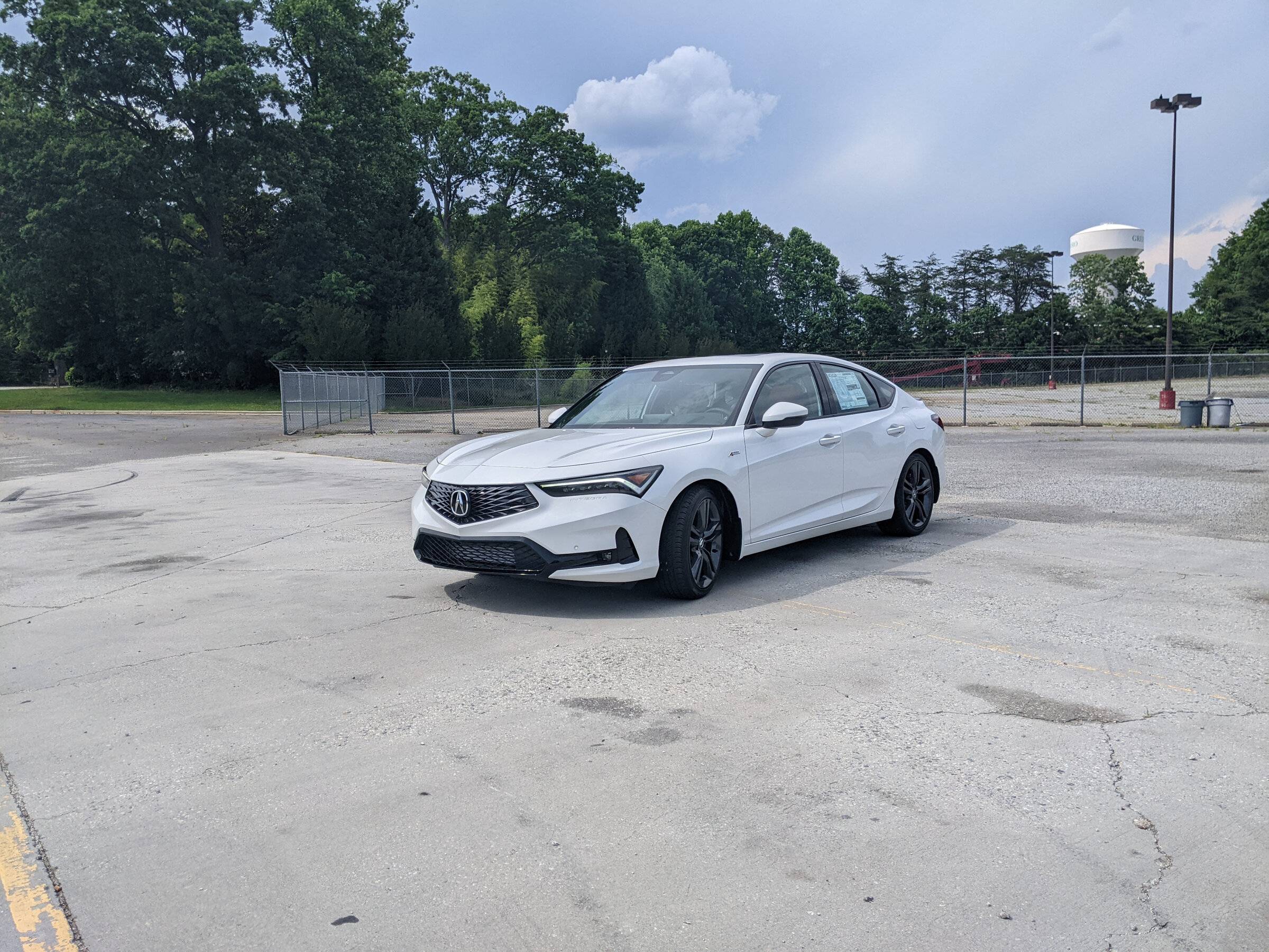 Acura Integra Official PLATINUM WHITE Integra Club & Photos TegOutside1