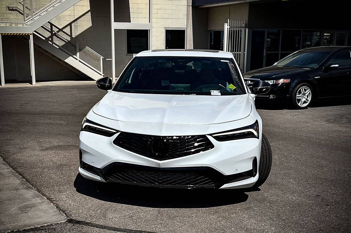 Acura Integra 2023 Integra Test Drive Impressions, Reviews, Photos white-integra-front-