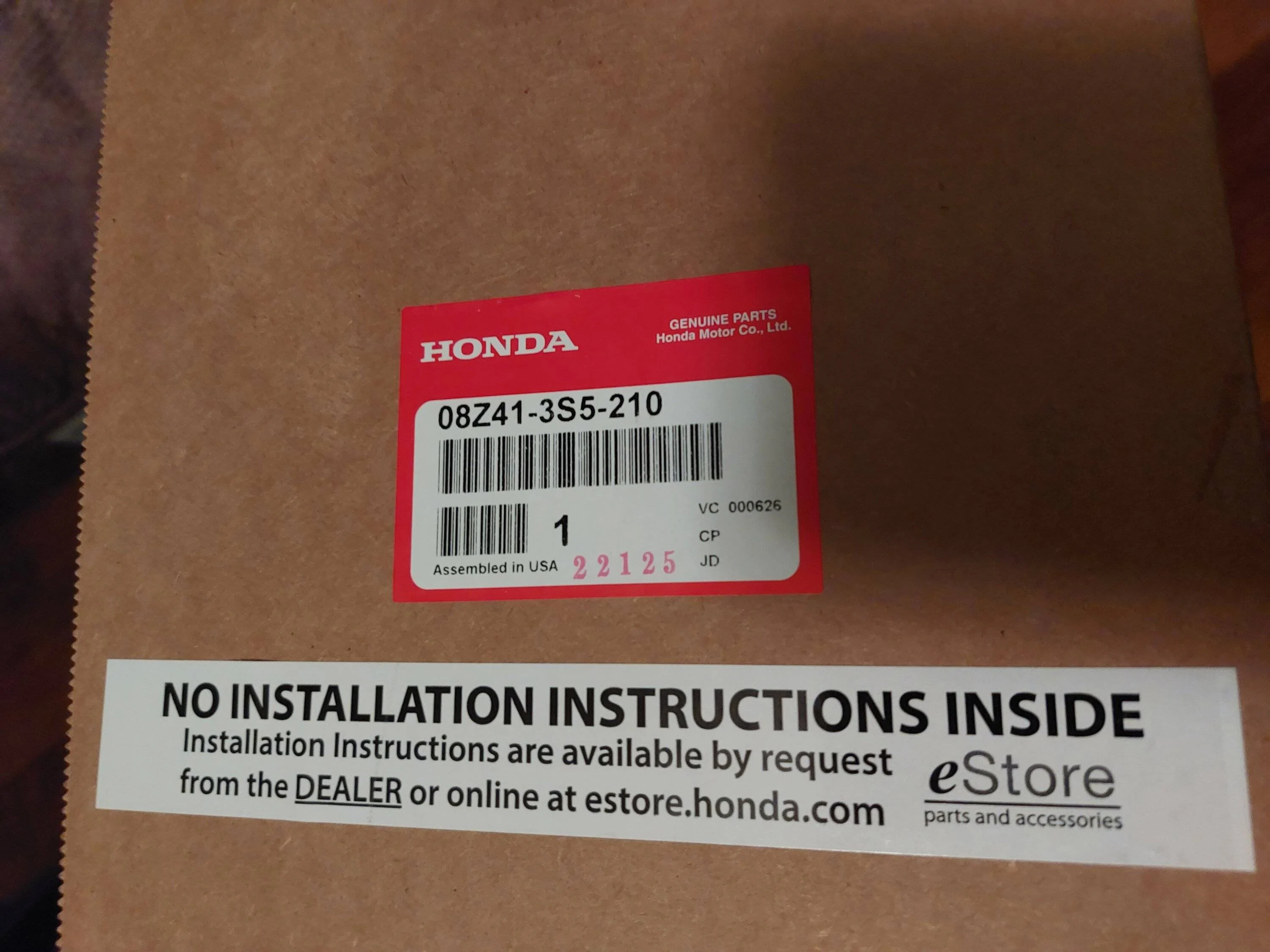 Acura Integra 2023 Integra Accessories Installation Instructions [PDFs] 20220610_212927