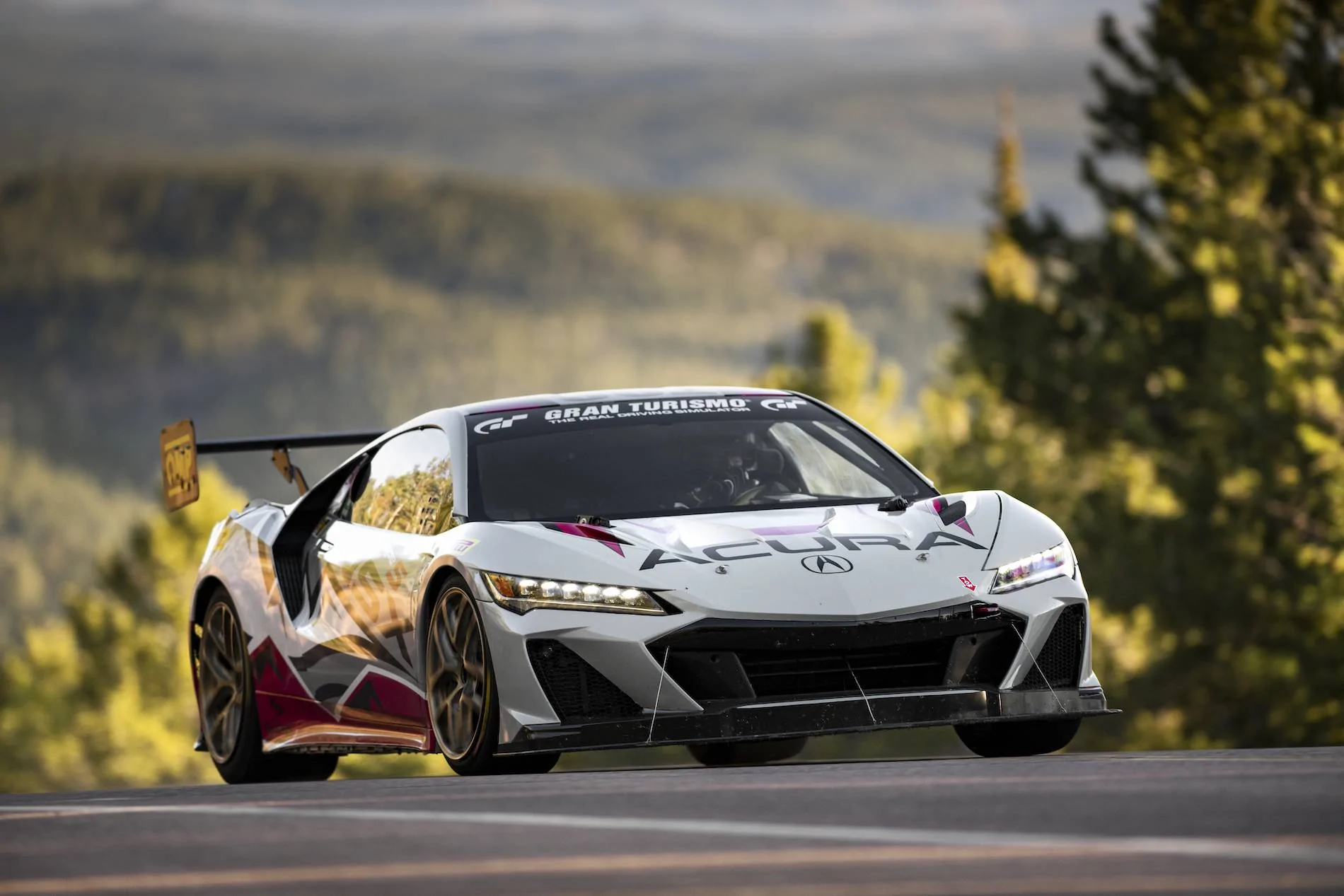 Acura Integra 2023 Integra Makes Motorsports Debut at 100th Running of Pikes Peak International Hill Climb Pikes Peak_22_Test_05