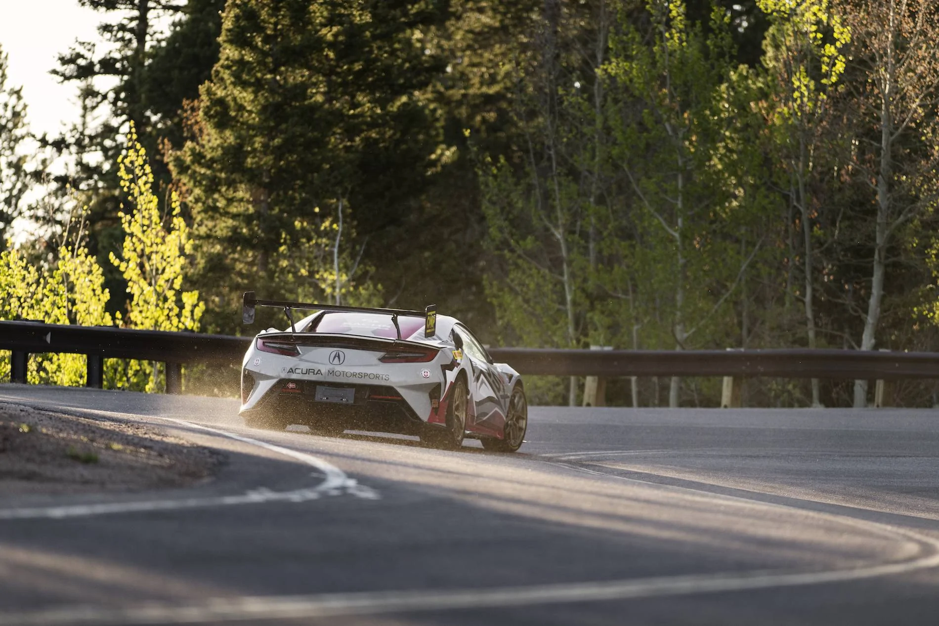 Acura Integra 2023 Integra Makes Motorsports Debut at 100th Running of Pikes Peak International Hill Climb Pikes Peak_22_Test_06
