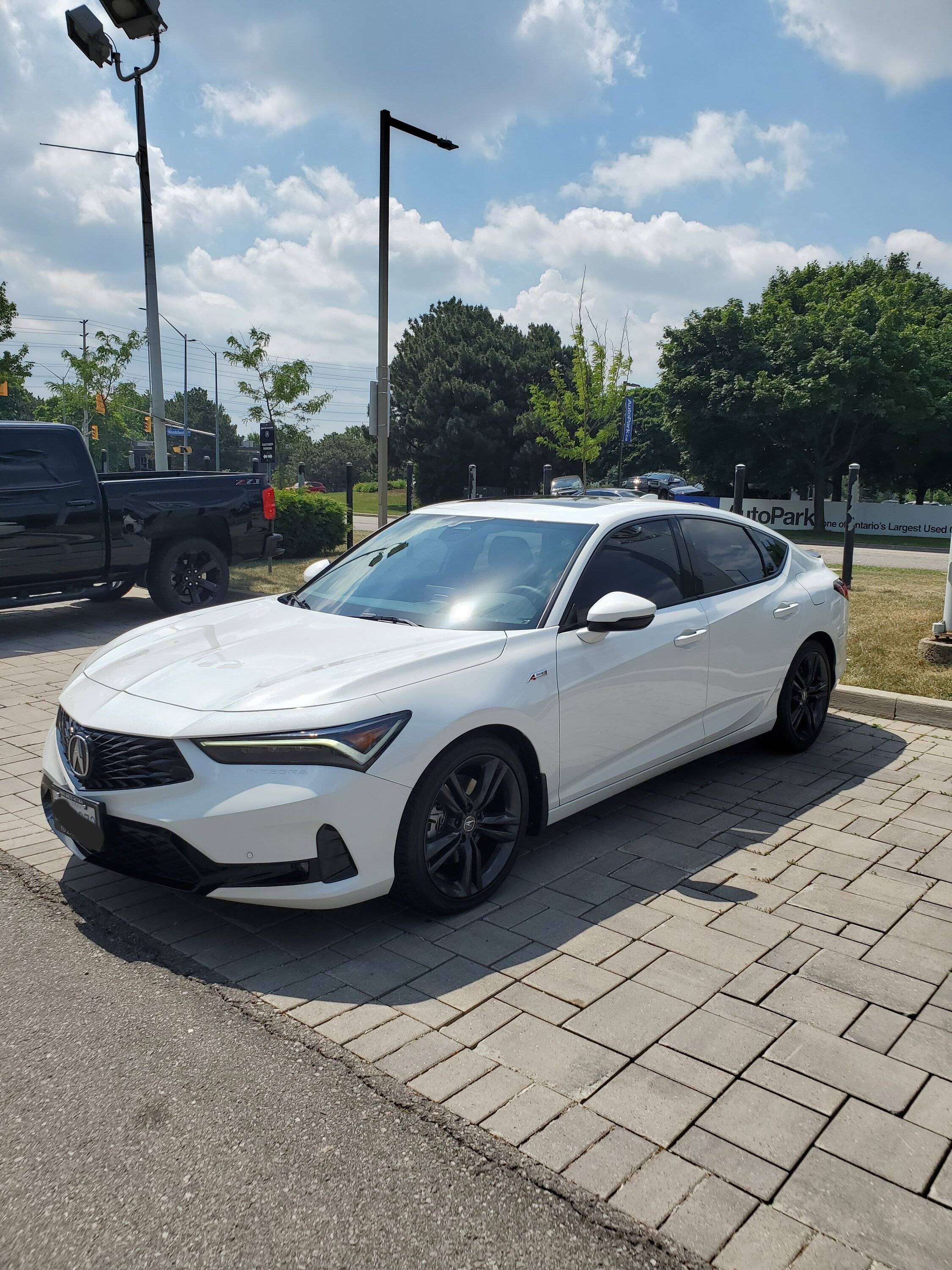 Acura Integra Delivered white a-spec mt 😍😍😍 20220622_115751