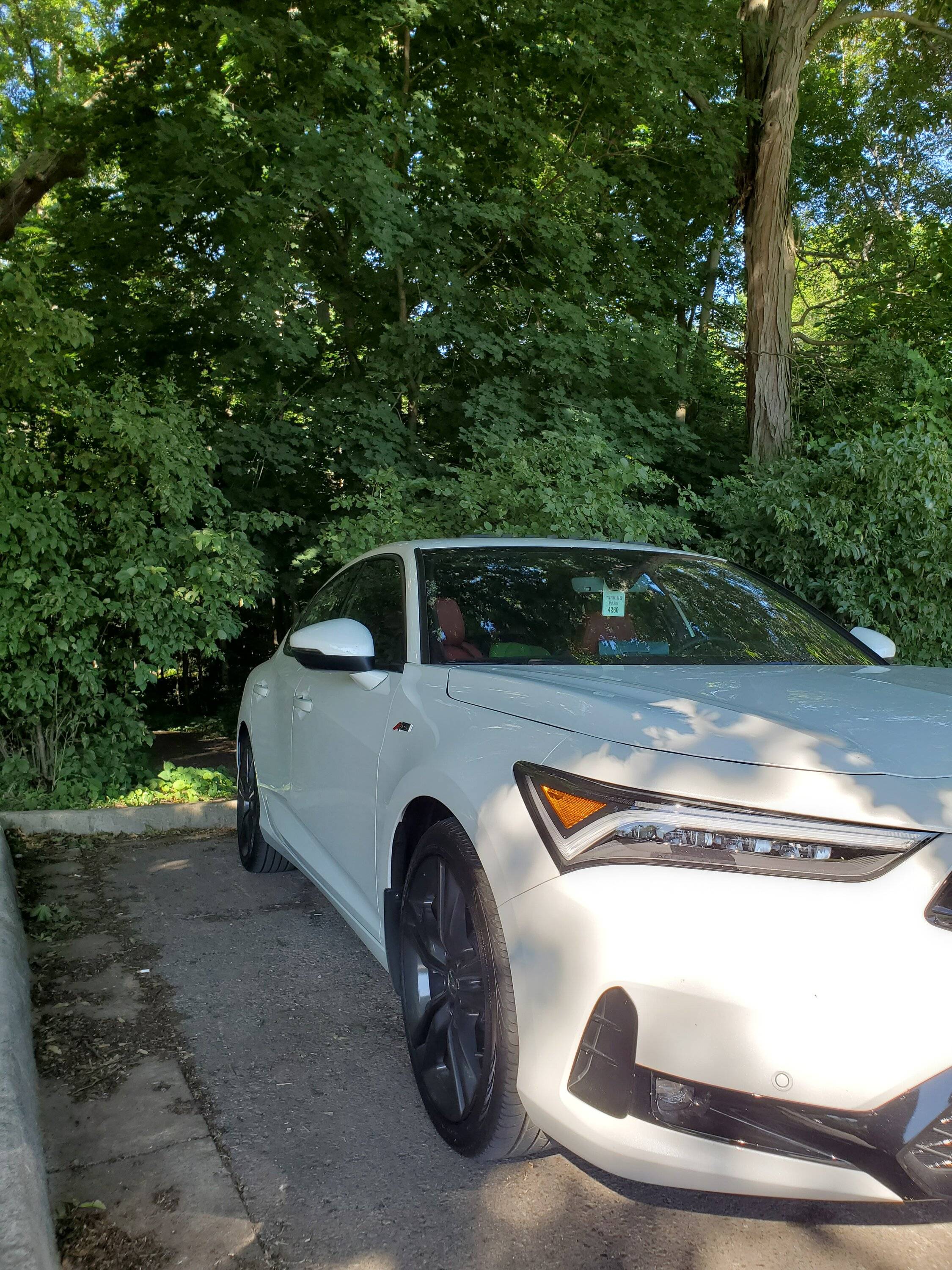 Acura Integra Delivered white a-spec mt 😍😍😍 20220623_090932