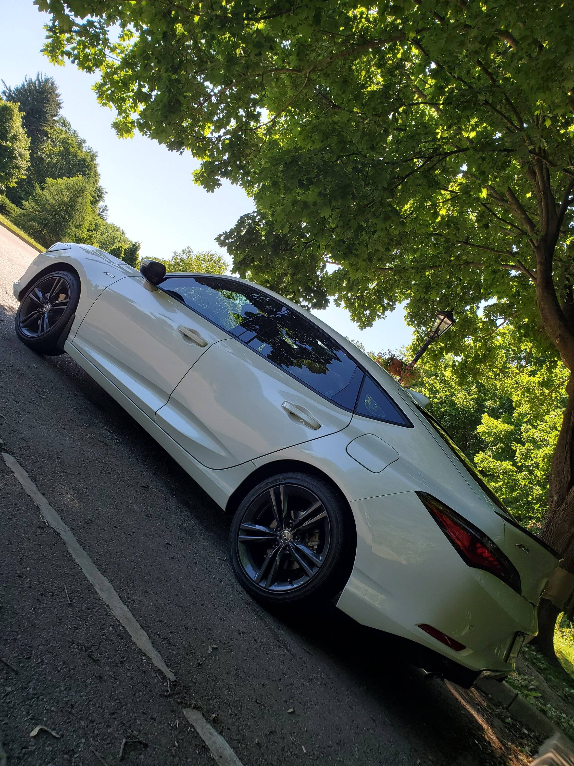 Acura Integra Delivered white a-spec mt 😍😍😍 20220623_091351