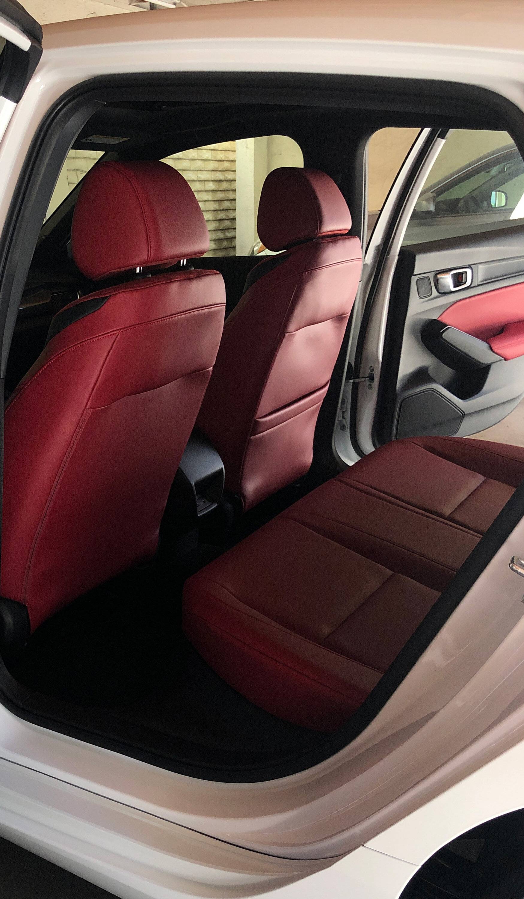 Acura Integra She’s here! 2023 Acura Integra Liquid Carbon/Red with Accessories! red_seats_integra_B1