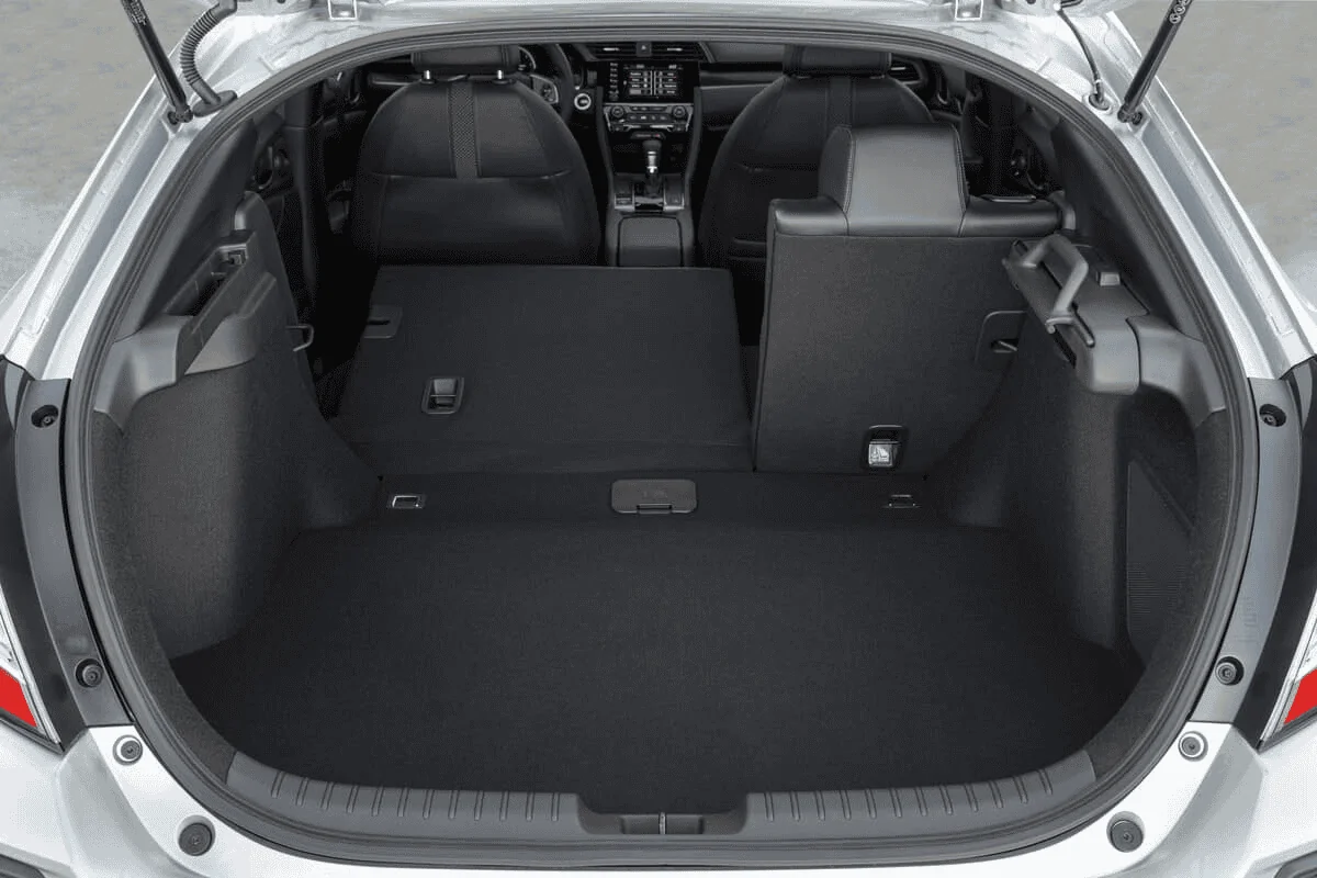 Acura Integra Mountain bike fits in cargo hatch / trunk 1656181754282