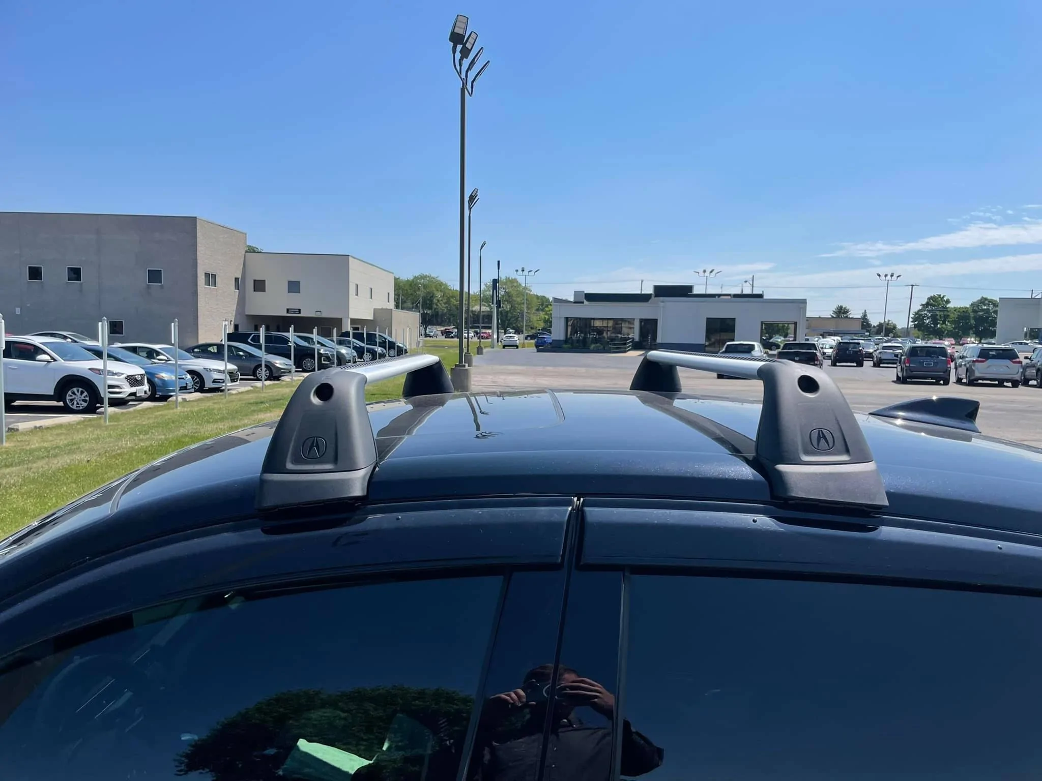 Acura Integra Factory OEM roof rails installed 290322925_5800815196614836_1308042304126412023_n