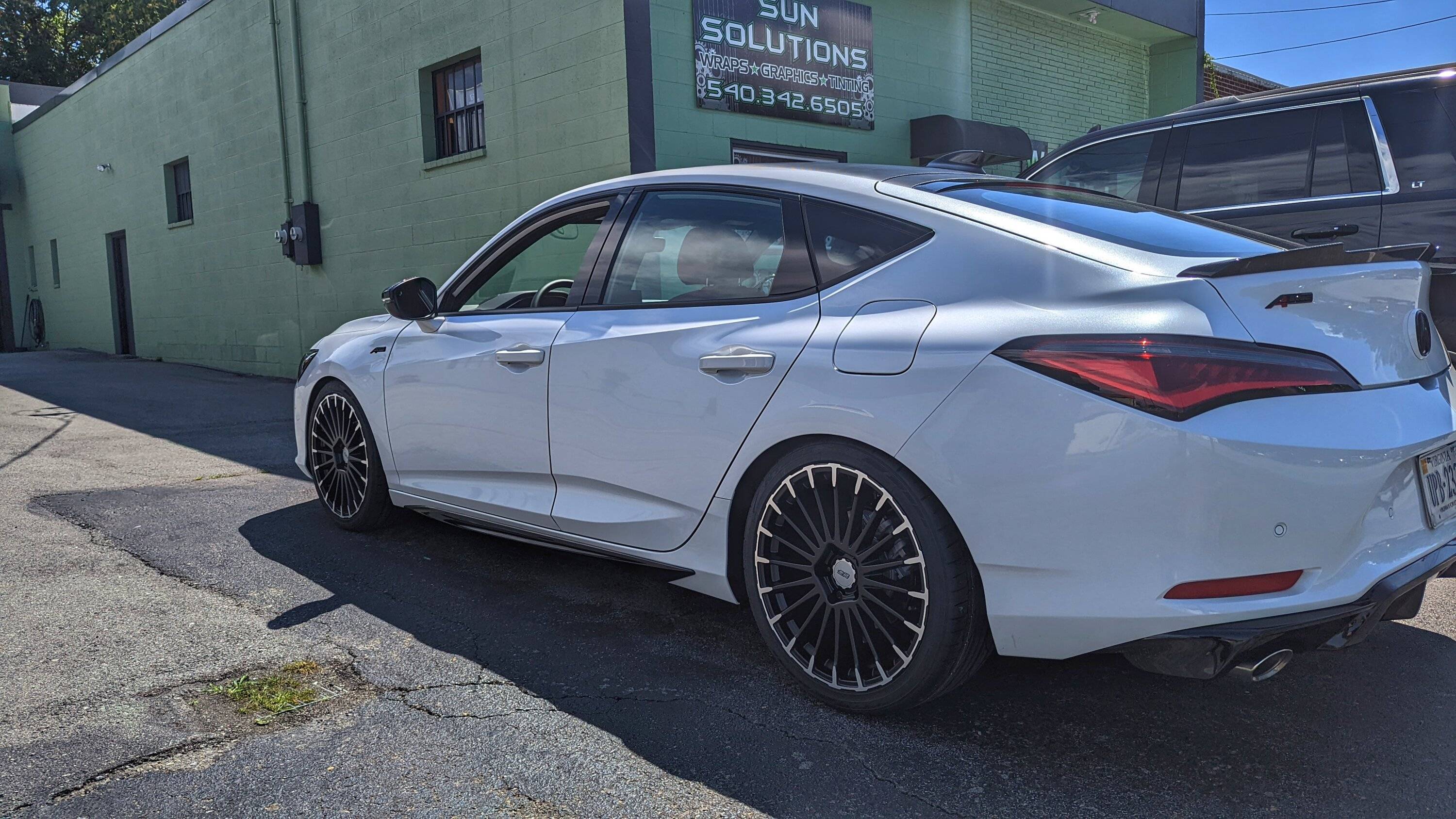 Acura Integra 2023 PWP Integra lowered with Eibach springs on Mugen MDC 19" wheels PXL_20220707_192427263.MP-01