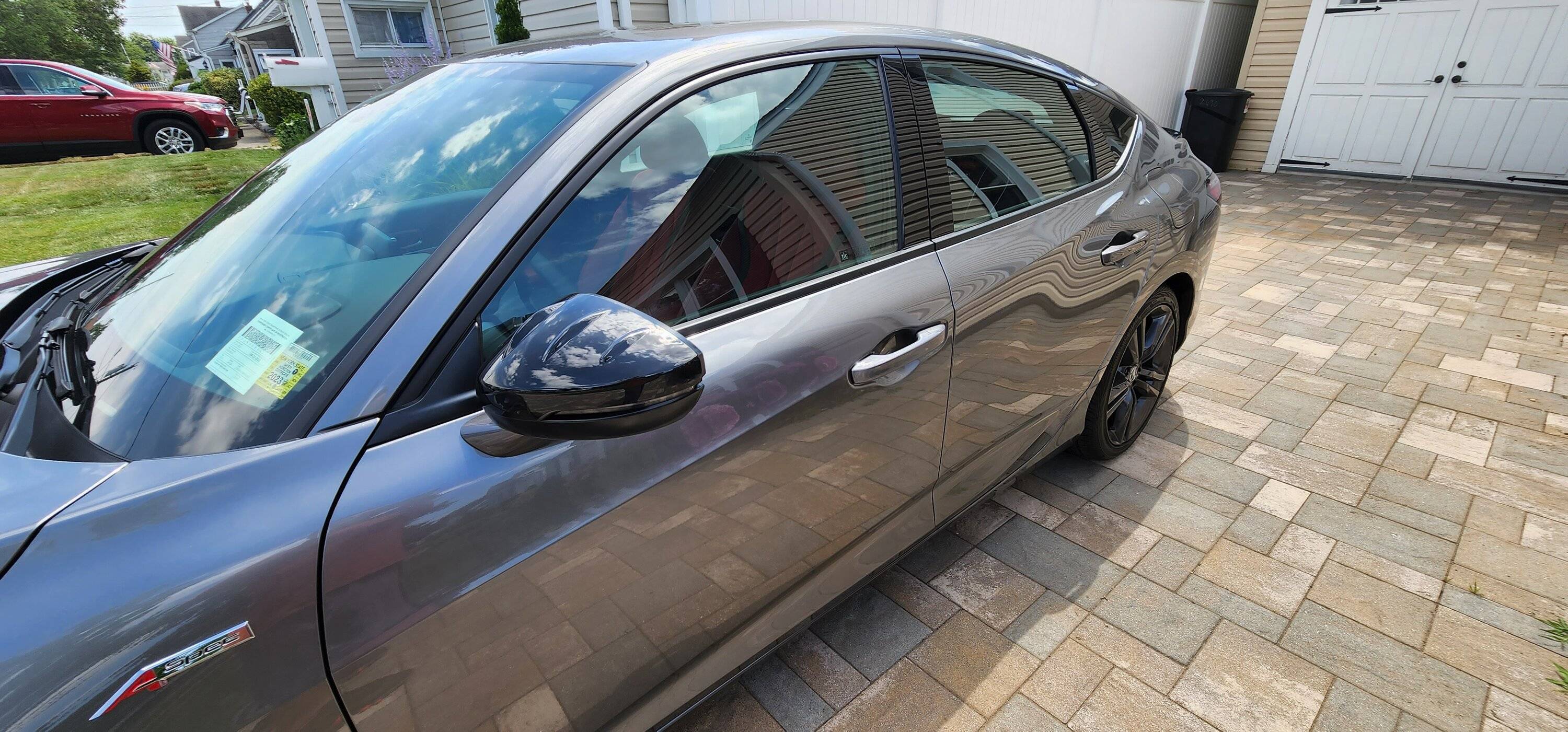 Acura Integra 11th Gen 2022 Civic mirror caps fit on 2023 Integra 20220709_145432