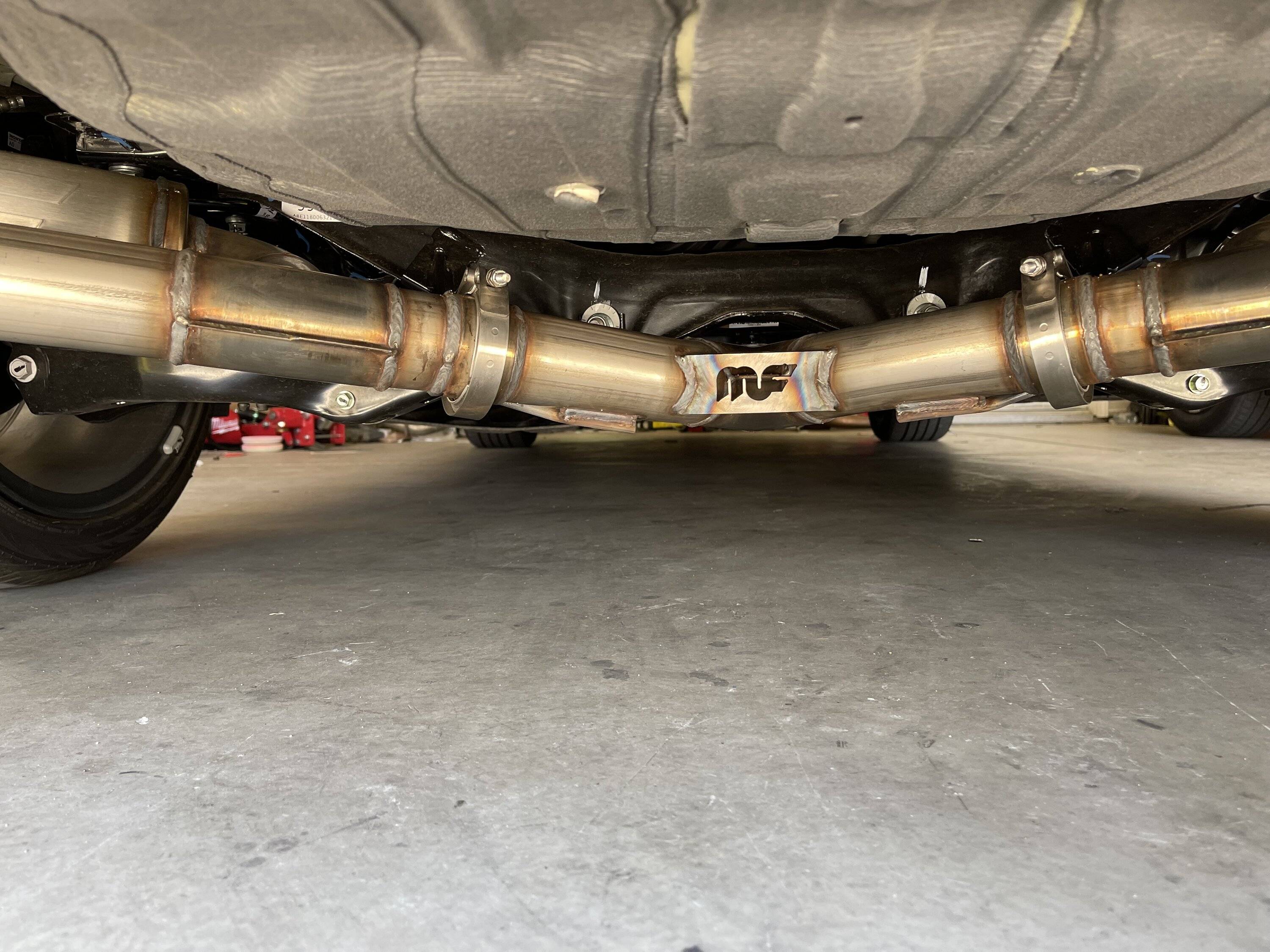 Acura Integra Magnaflow exhaust installed (w/ sound clip video) IMG_2509.JPG