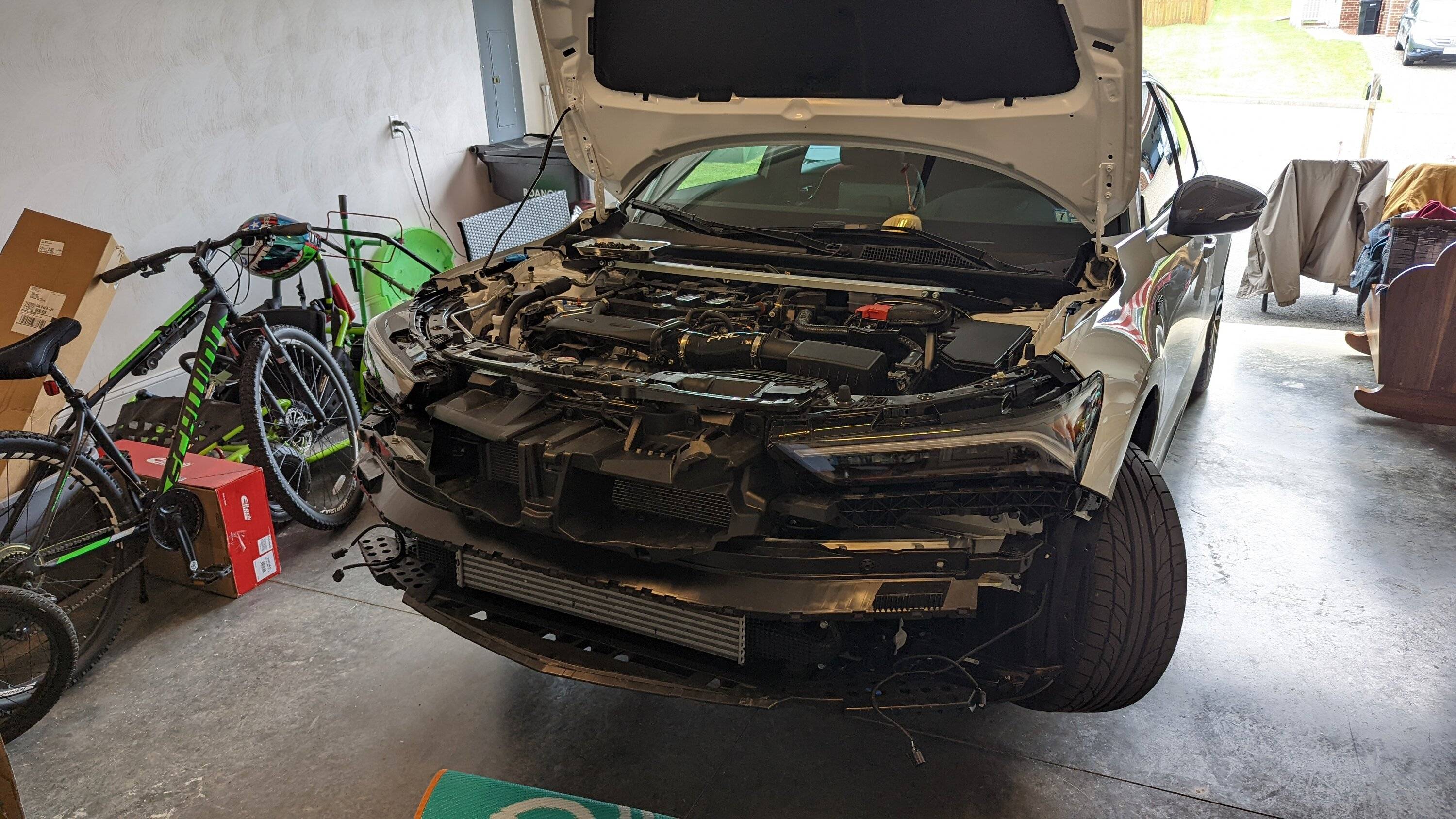 Acura Integra Upgraded my 2023 Integra w/ PRL intercooler, charge pipe, and down pipe PXL_20220716_171631404.MP