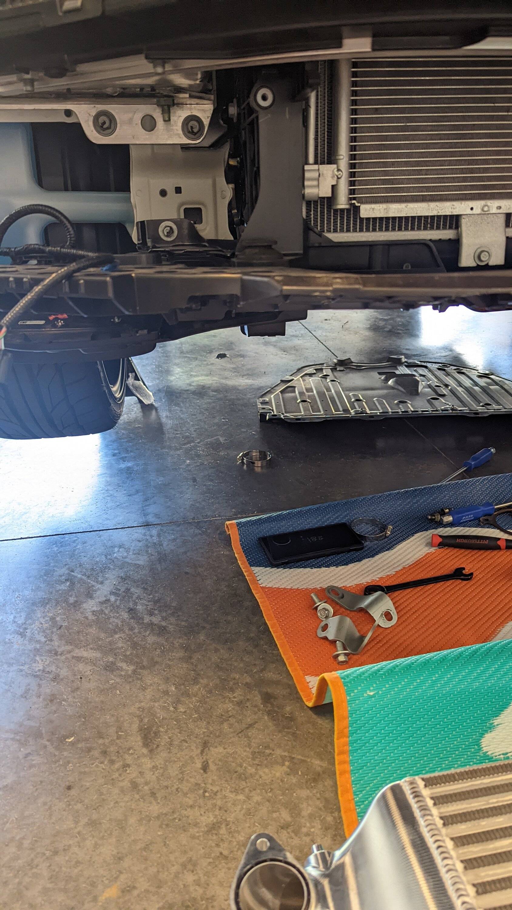 Acura Integra Upgraded my 2023 Integra w/ PRL intercooler, charge pipe, and down pipe PXL_20220716_200651446.MP