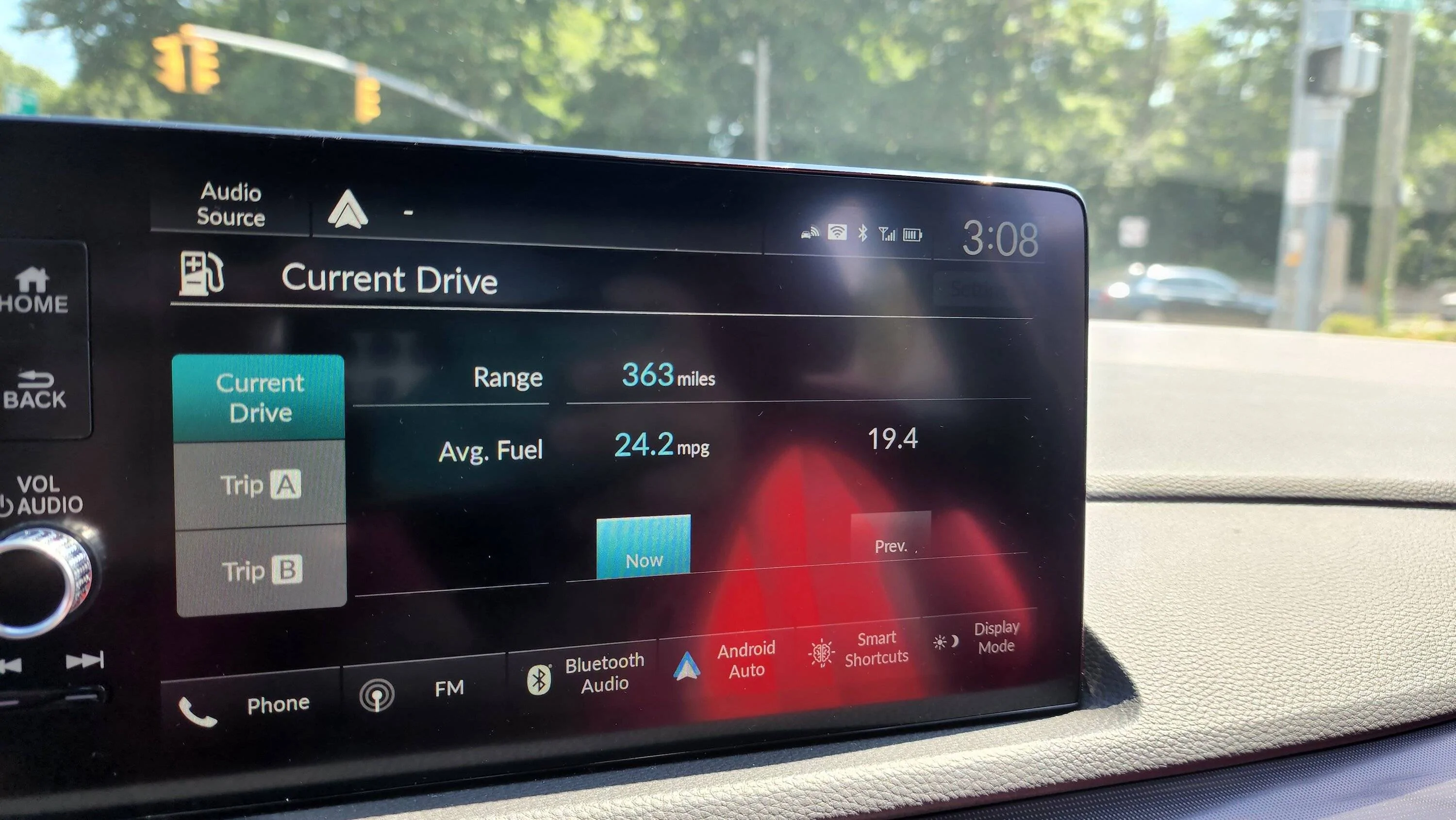 Acura Integra Very Poor 2023 Integra 6MT Gas Mileage? 20220724_150812