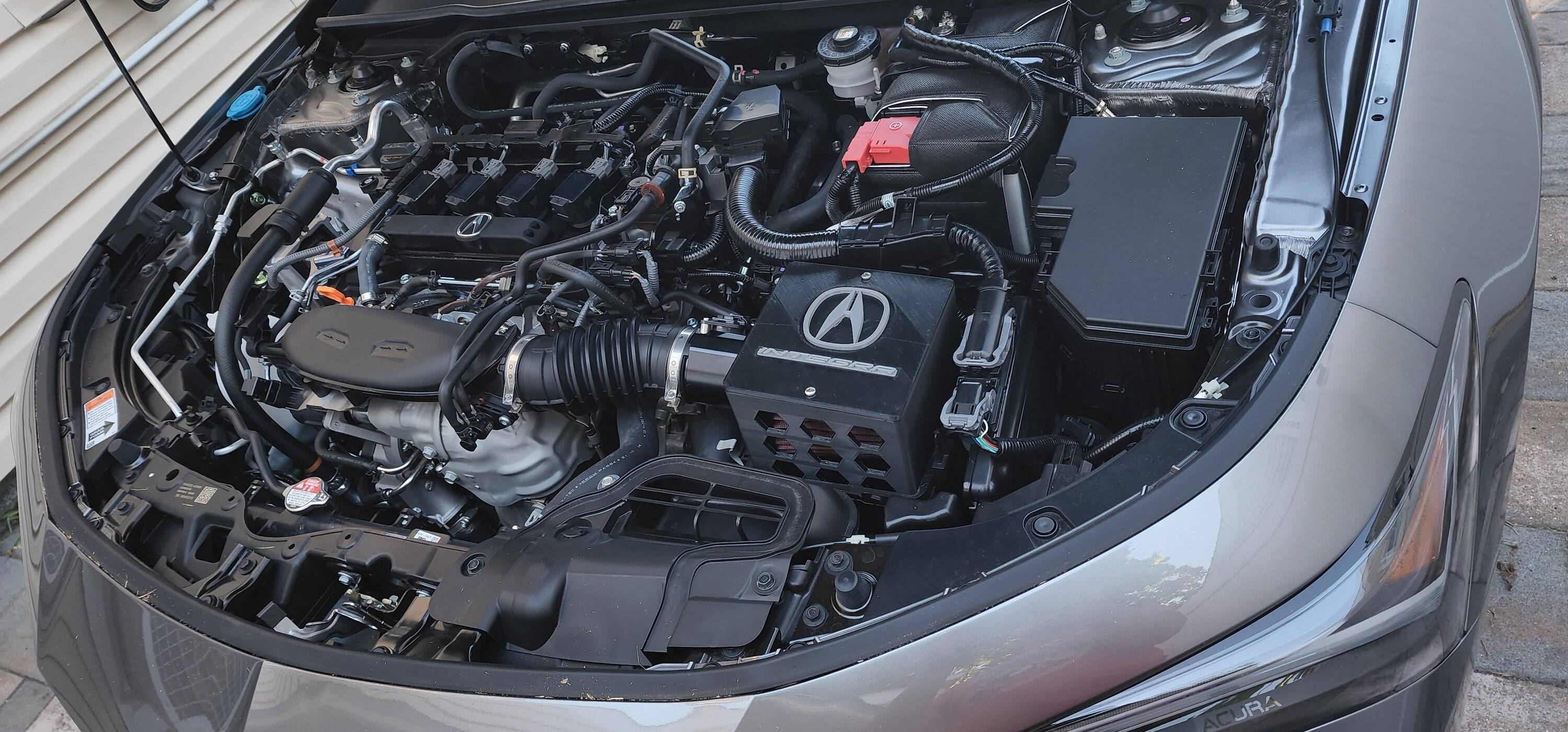 Acura Integra Custom made short ram intake now with video 20220901_163327