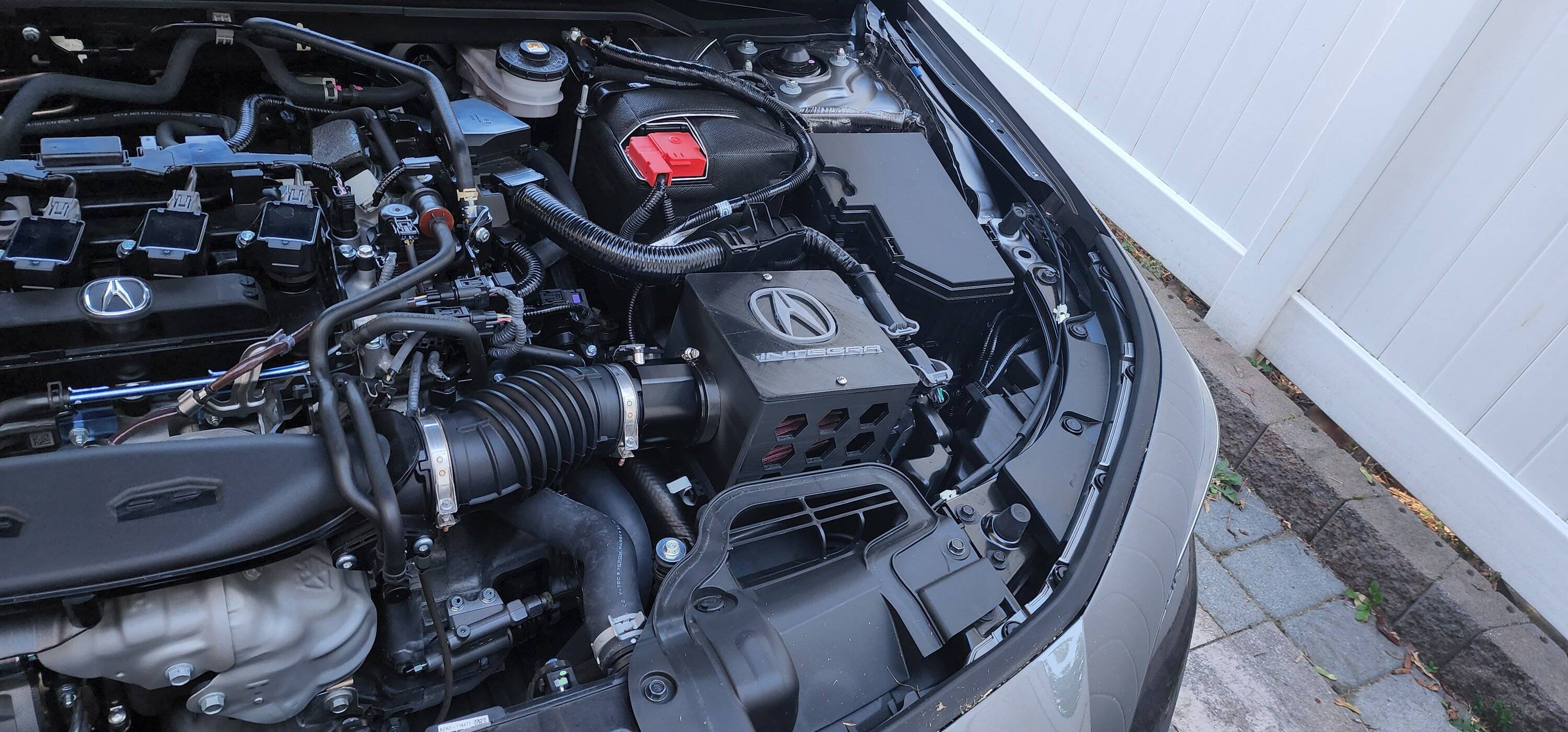 Acura Integra Custom made short ram intake now with video 20220901_163340