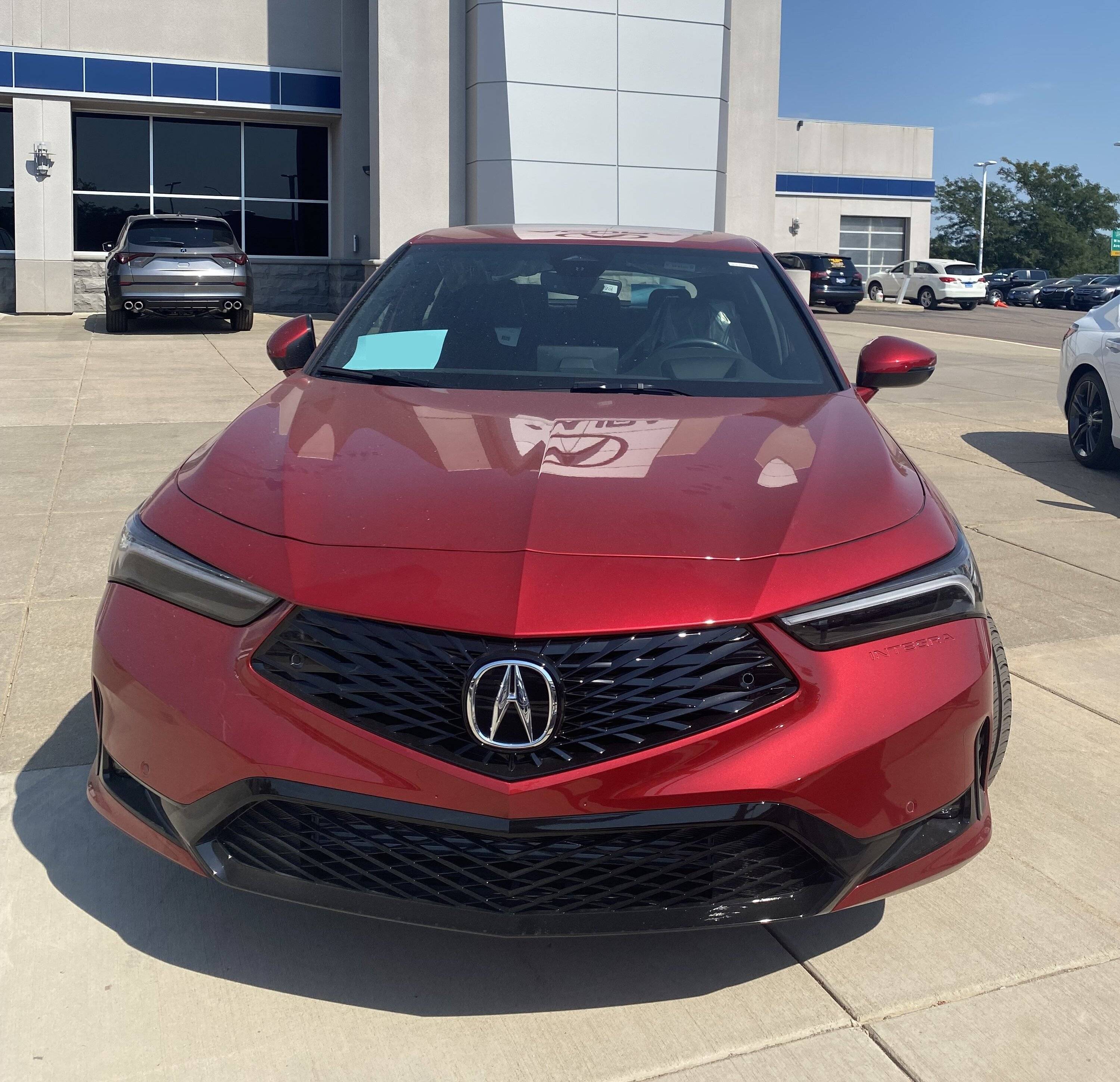 Acura Integra Official PERFORMANCE RED PEARL Integra Club & Photos Integra-front-profile