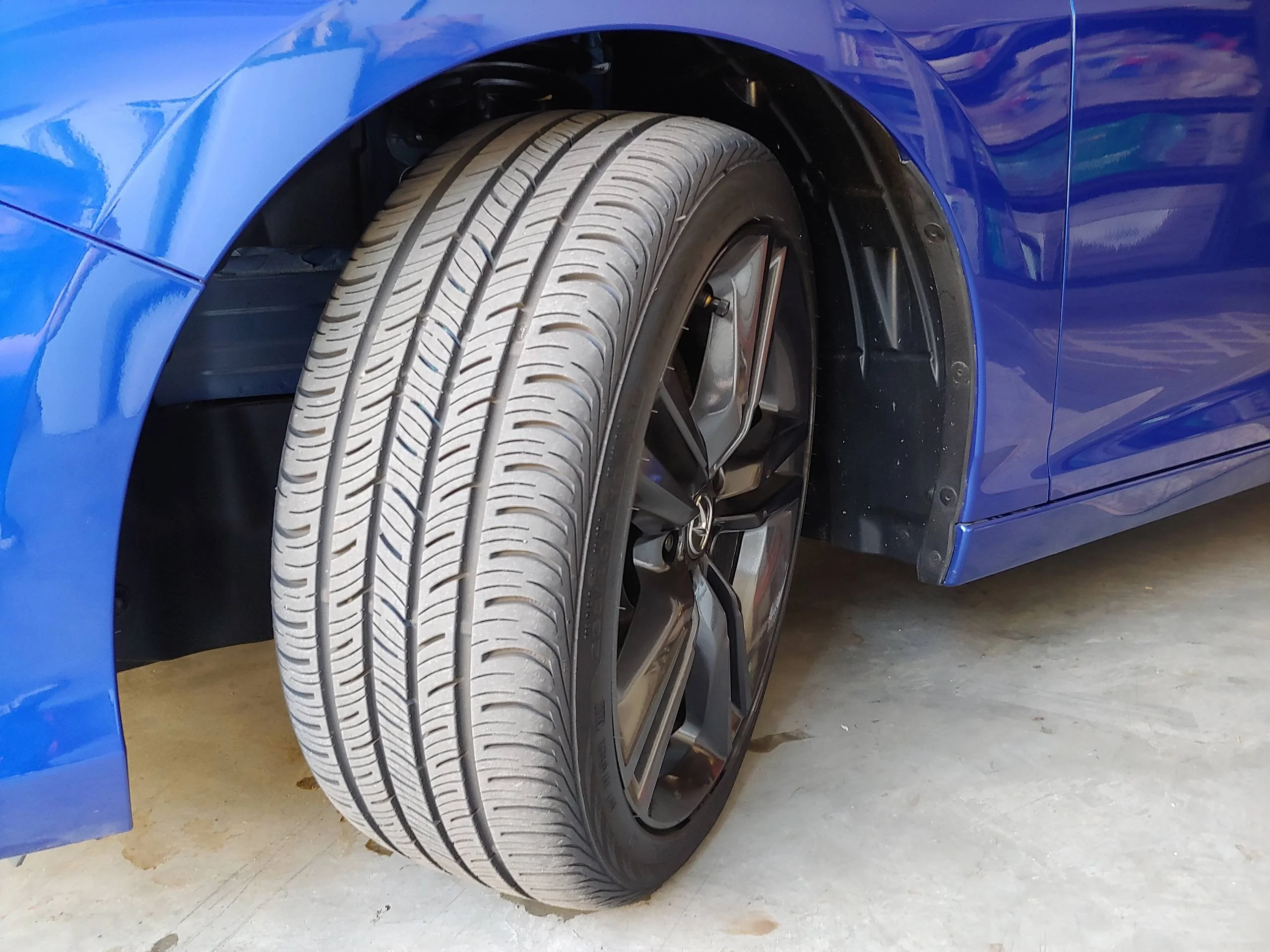 Acura Integra How to install OEM splash guards (no cutting fender liner) 20220924_173951