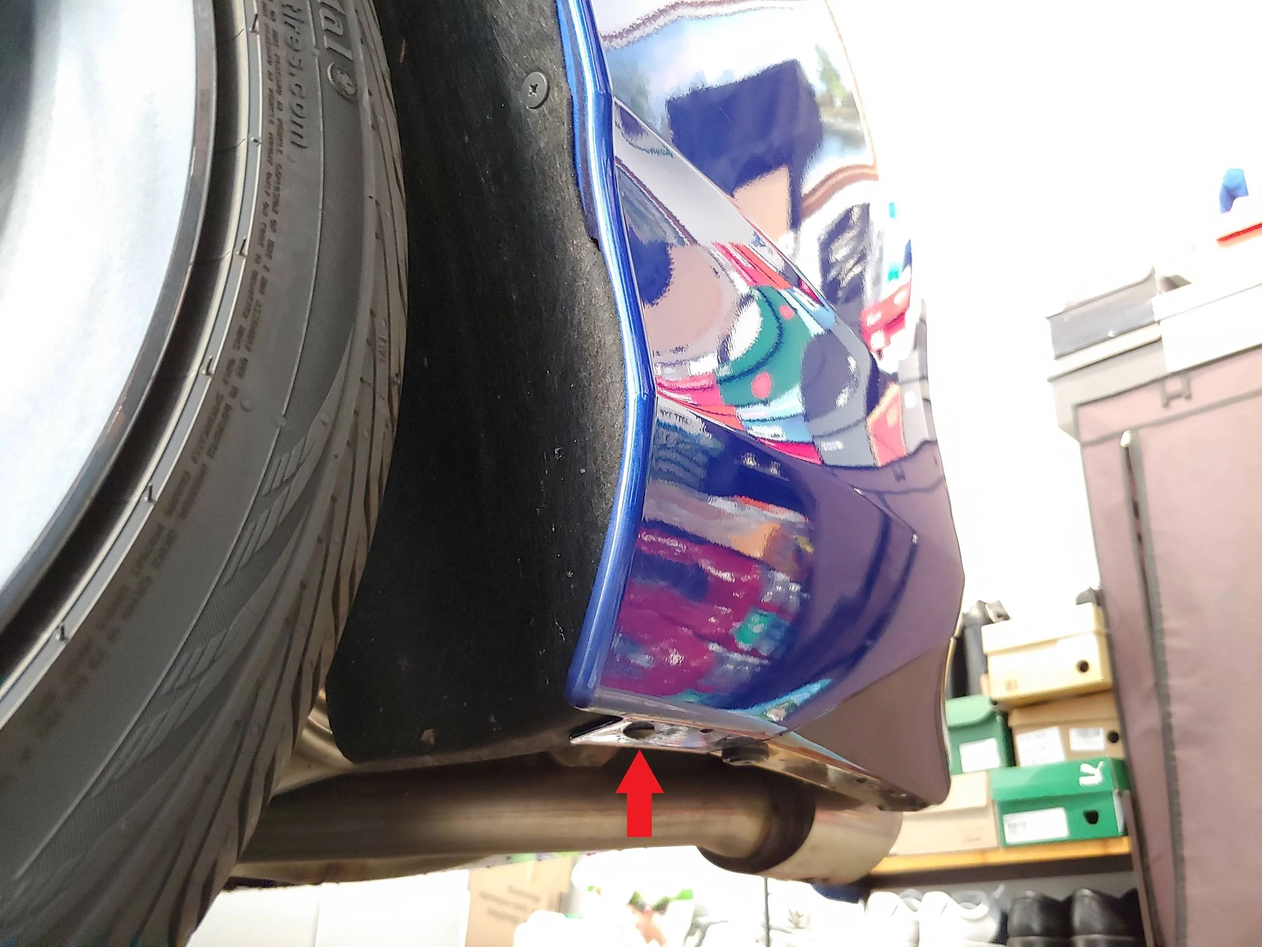 Acura Integra How to install OEM splash guards (no cutting fender liner) 20220924_175242