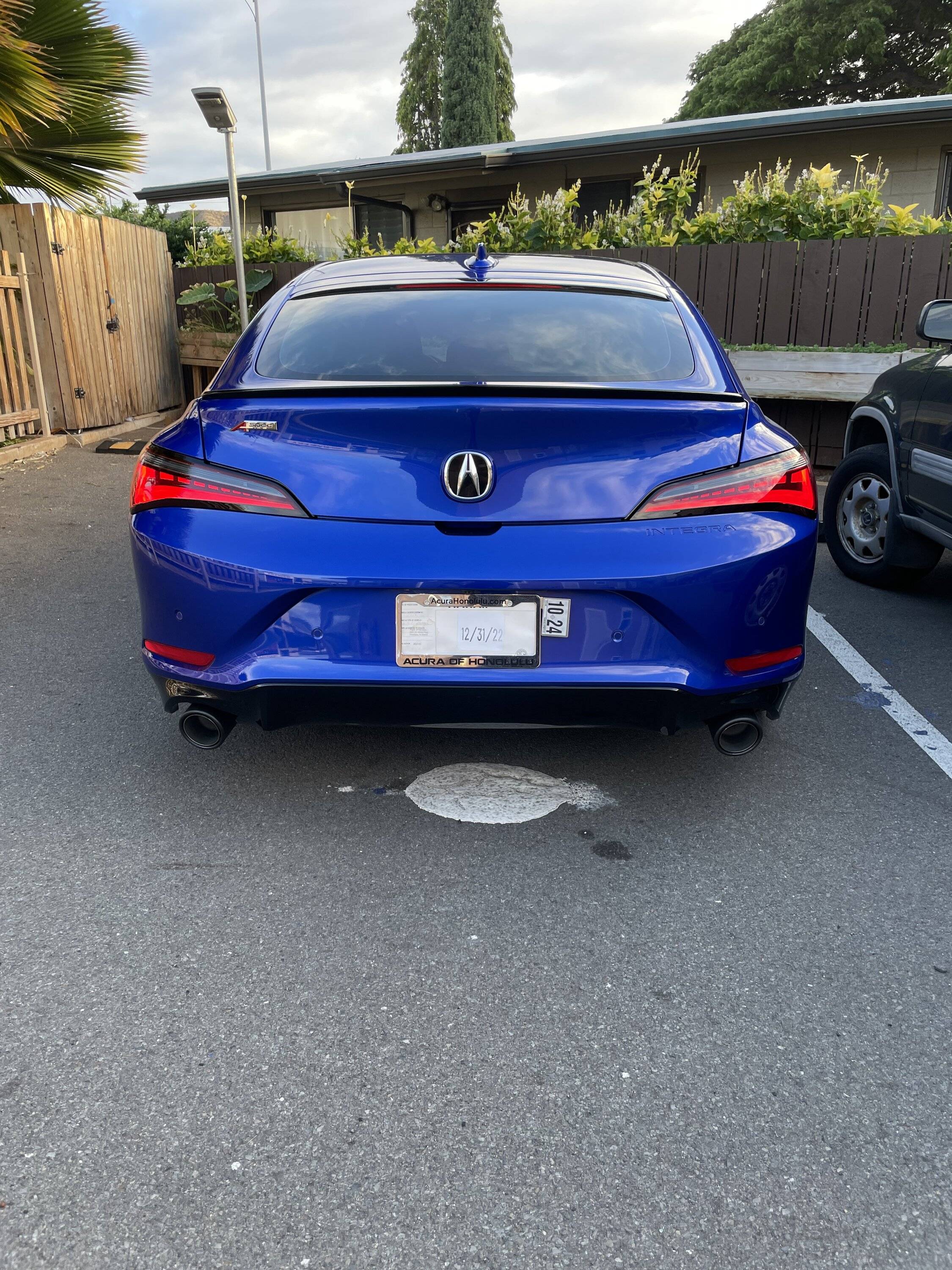 Acura Integra Magnaflow neo series catback exhaust installed w/ sound clip 0D3F3554-8B98-4352-84D5-6218F444C43F